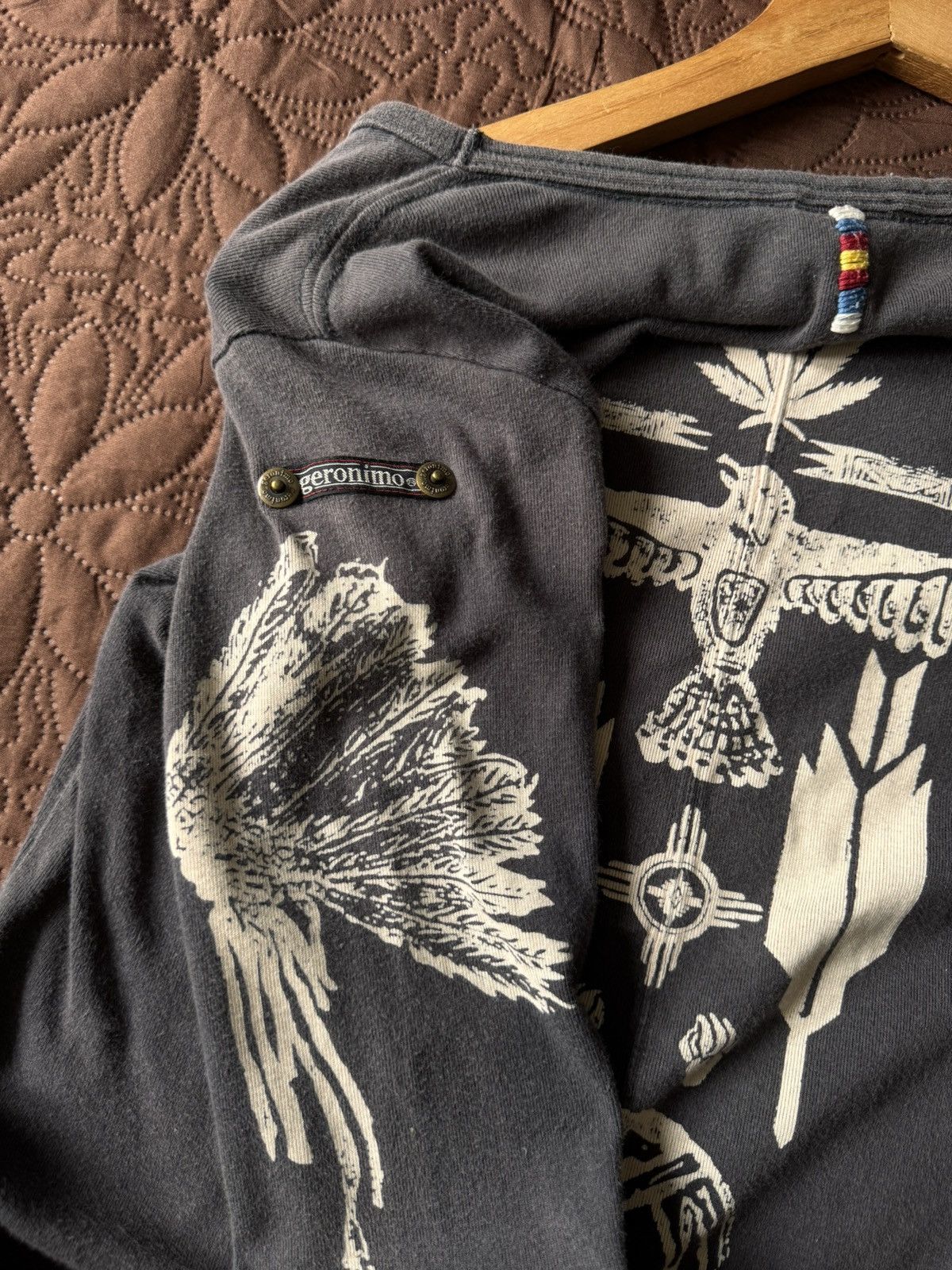 If Six Was Nine Gerorimo native american style design three quarter Size S / US 4 / IT 40 - 13 Thumbnail
