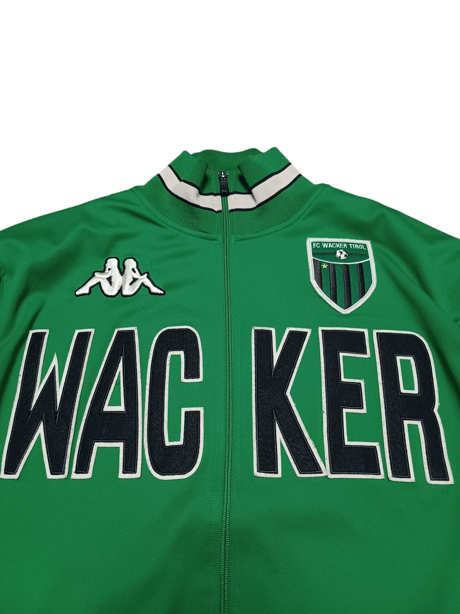 Kappa FC WACKER TIROL KAPPA AUSTRIA OSTERREICH 2005 VINTAGE JACKET Size US L / EU 52-54 / 3 - 2 Thumbnail
