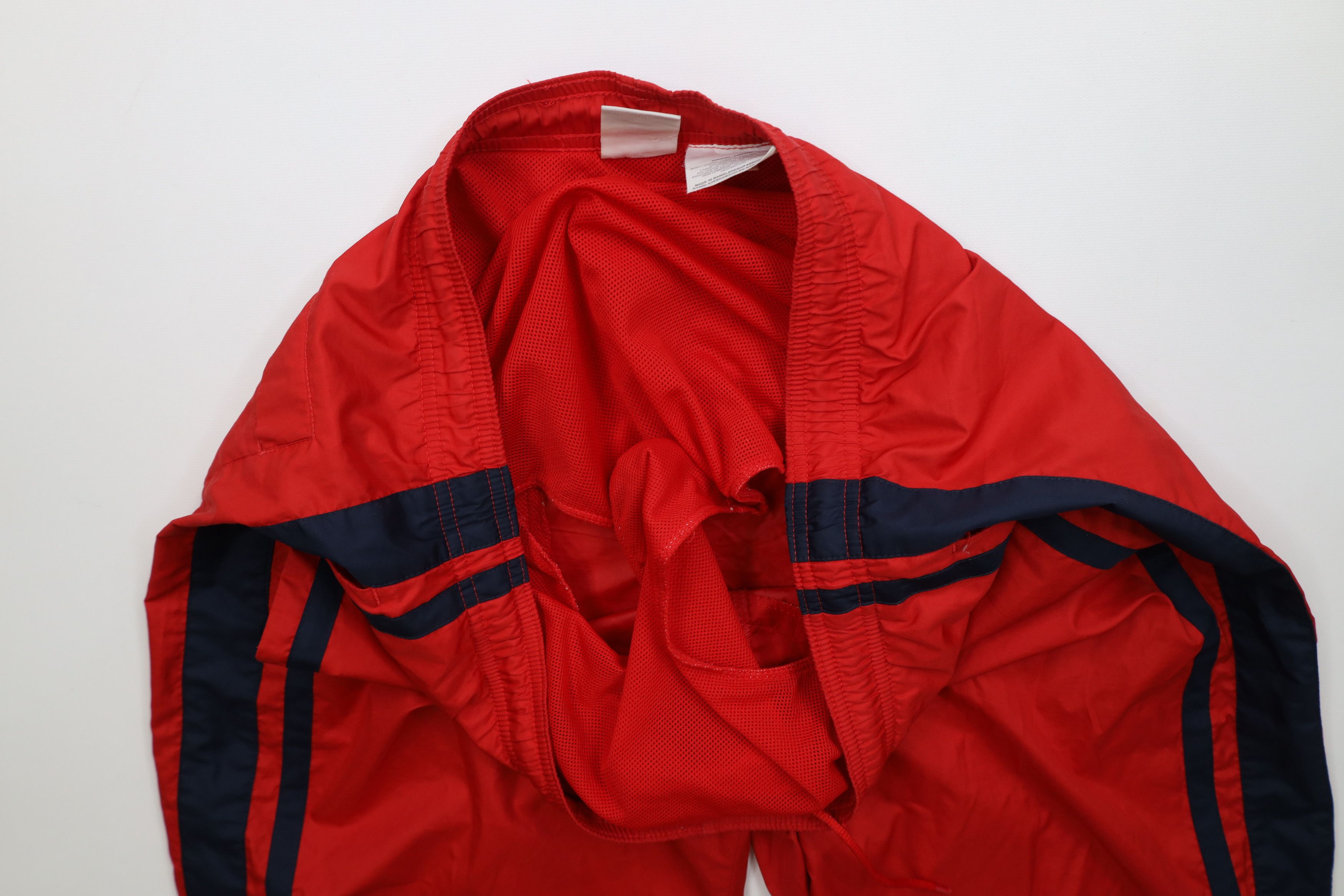 Nike AS IS Vintage Y2K Nike Mini Swoosh Striped Lined Shorts Size US 34 / EU 50 - 8 Thumbnail