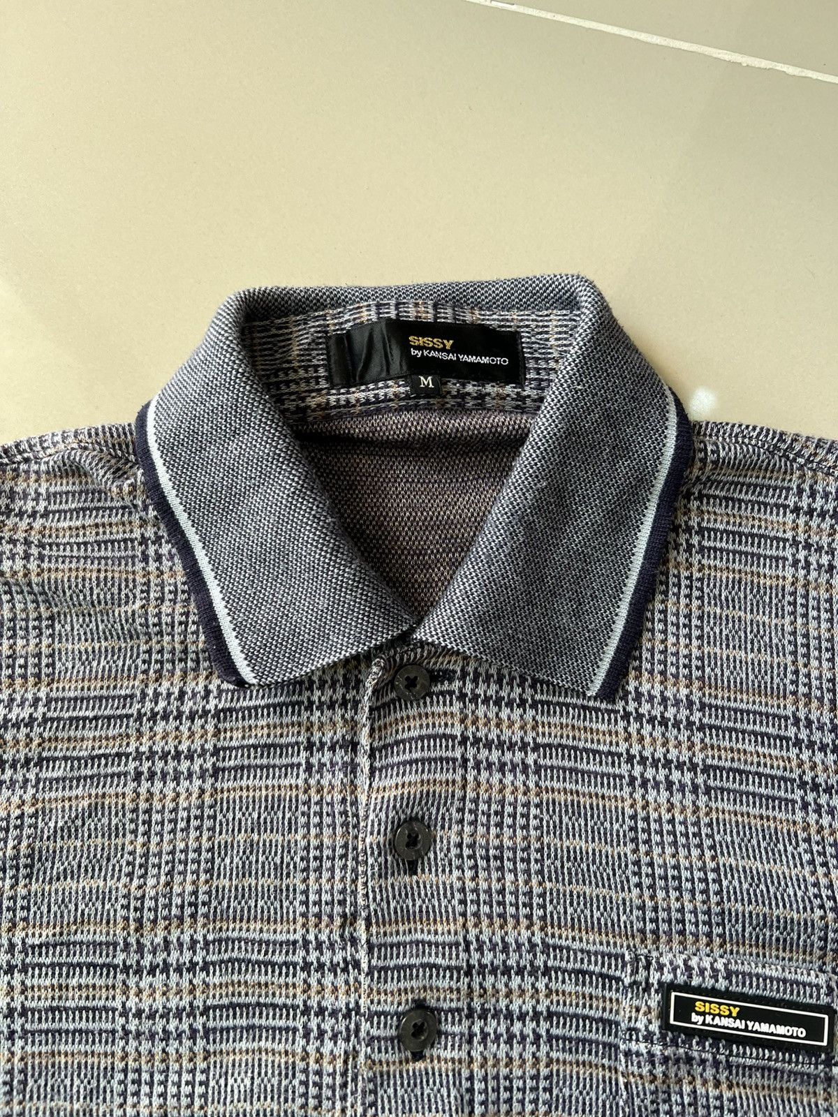 Japanese Brand Sissy By Kansai Yamamoto Polo Longsleeves Size US M / EU 48-50 / 2 - 3 Thumbnail