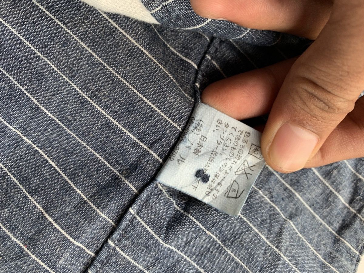 Japanese Brand Unique myc contrive striped japanese bootcut Size US 29 - 9 Thumbnail