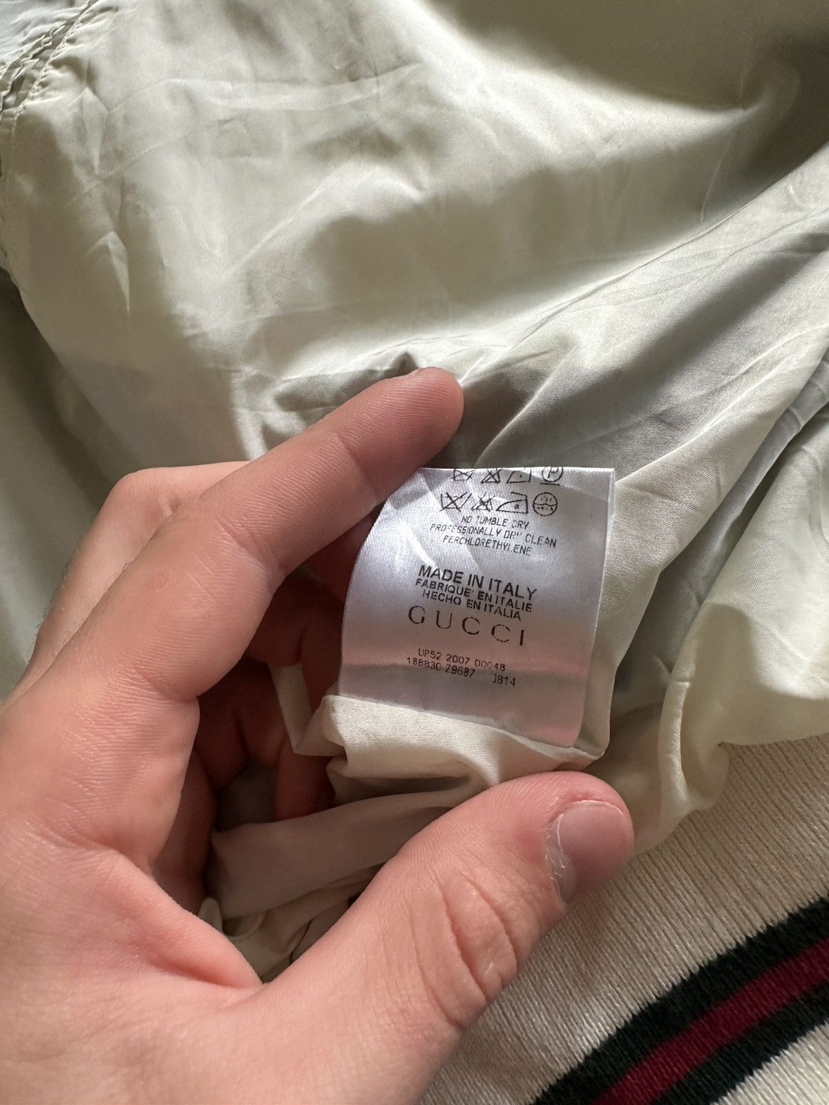 Gucci Gucci black nylon jacket Size US S / EU 44-46 / 1 - 7 Thumbnail