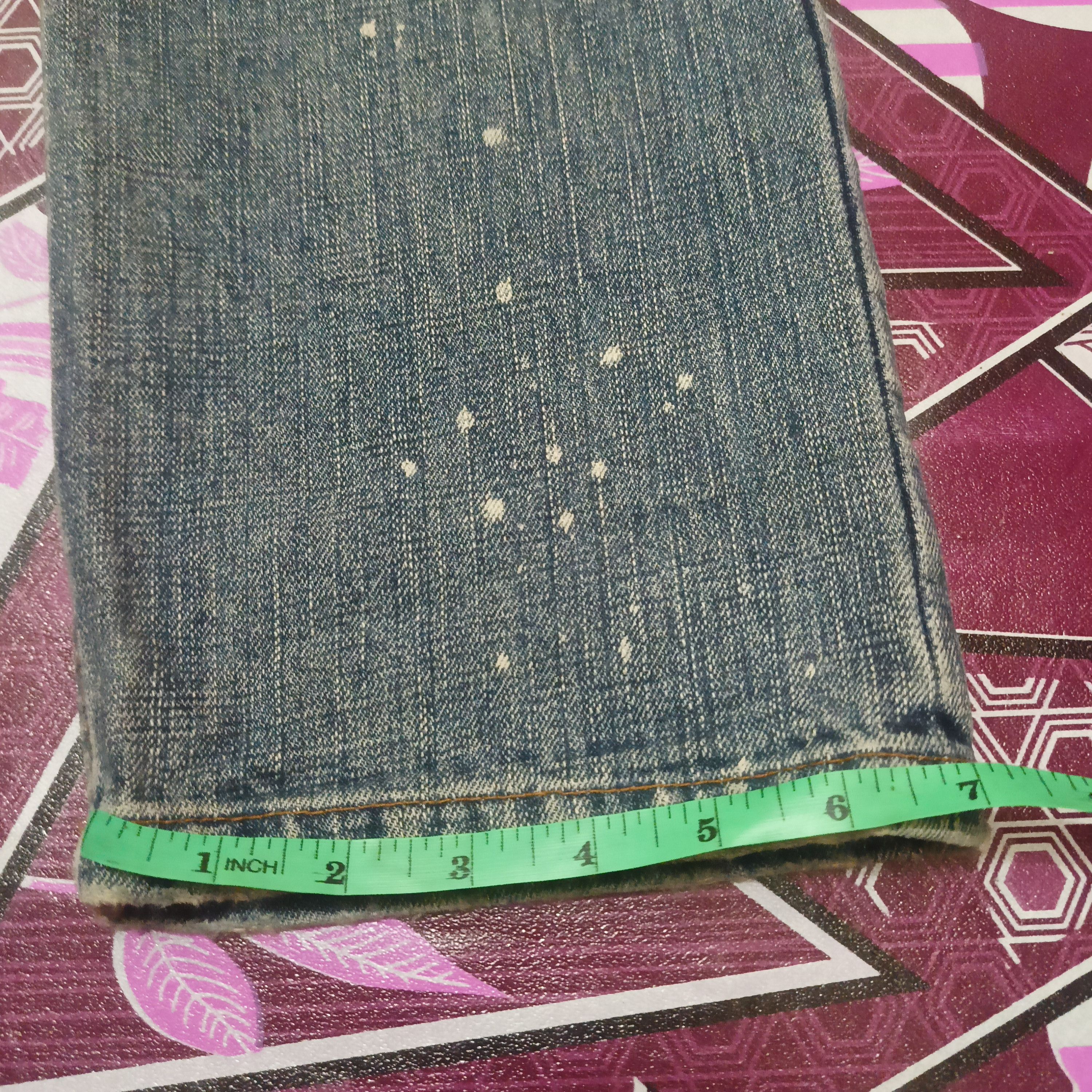 Who Decides War Japanese Earth Music & Ecology Painting Selvedge jeans Size US 31 - 25 Thumbnail
