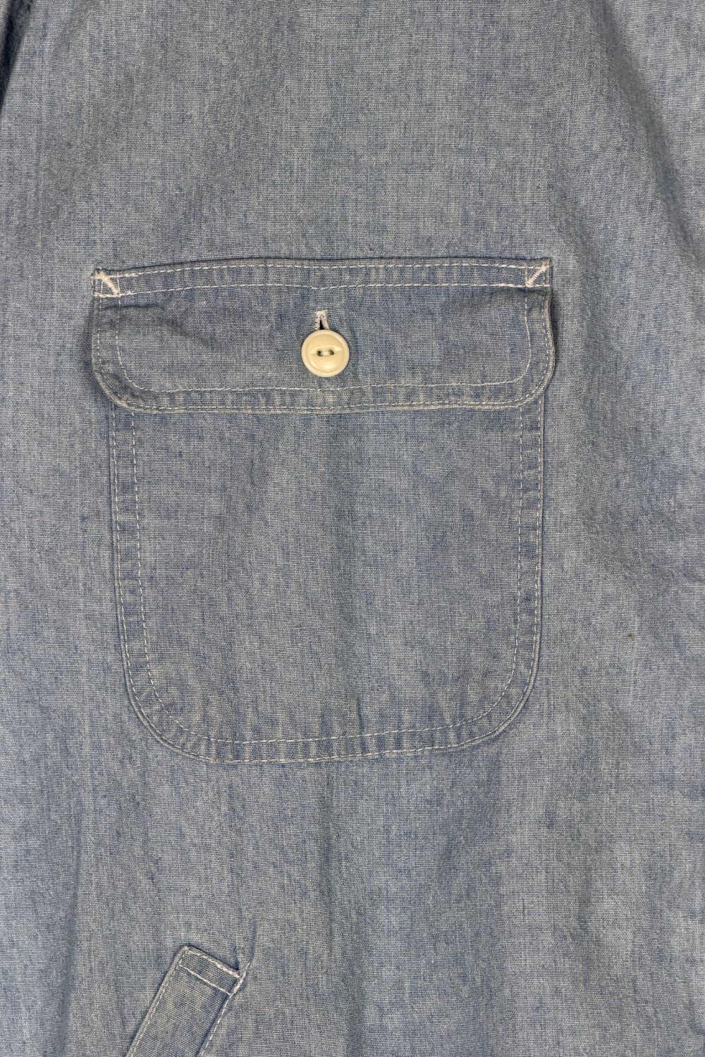 Polo Ralph Lauren 90s Polo Country Ralph Lauren Chambray Zip Jacket Size US L / EU 52-54 / 3 - 20 Thumbnail