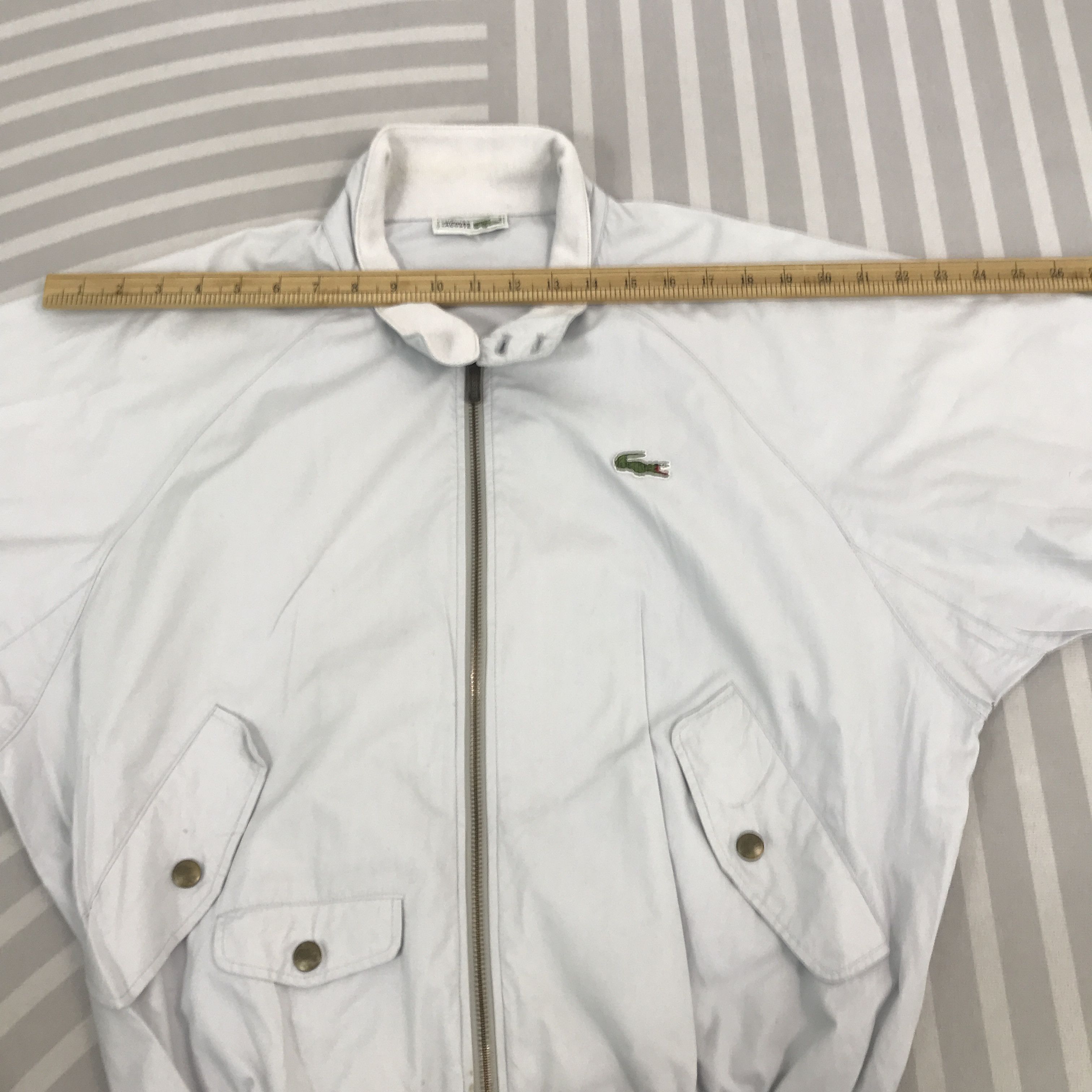 Lacoste × Vintage Vintage Lacoste zipper light blue Jacket Size US L / EU 52-54 / 3 - 5 Thumbnail