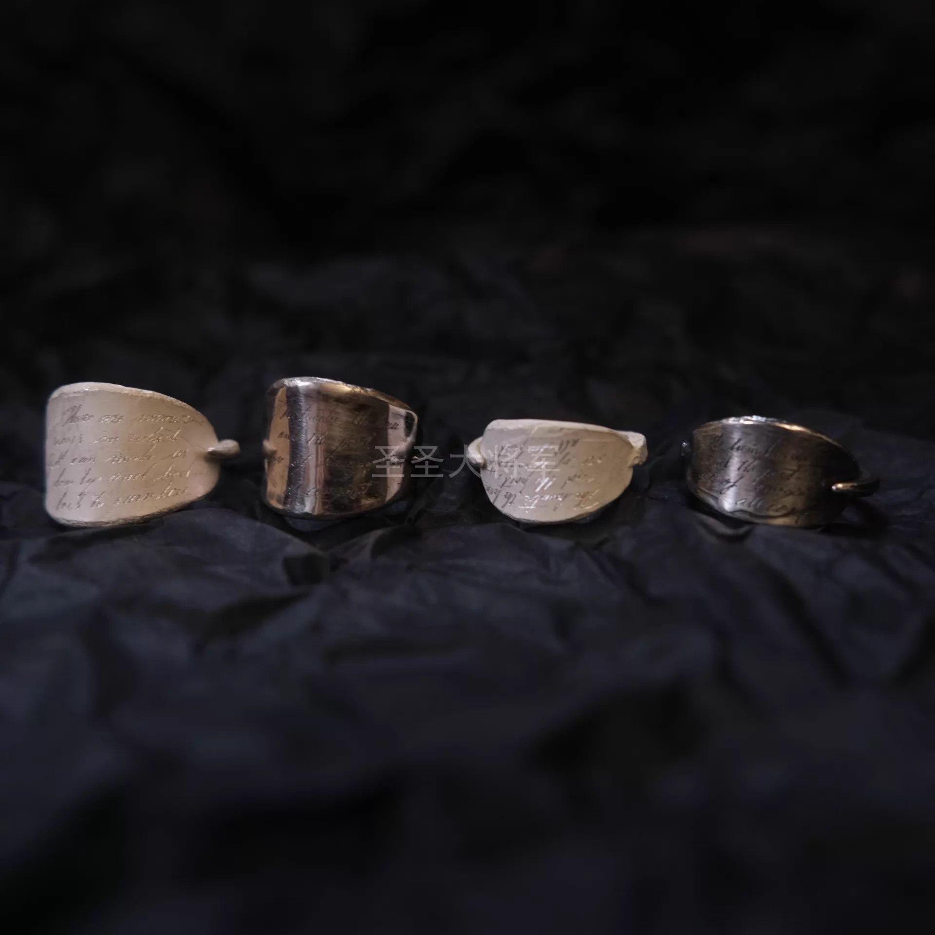 Uma Wang Detaj Uma Wang Luna Series Shakespeare/Hesse Poetry Ring Size ONE SIZE - 3 Thumbnail
