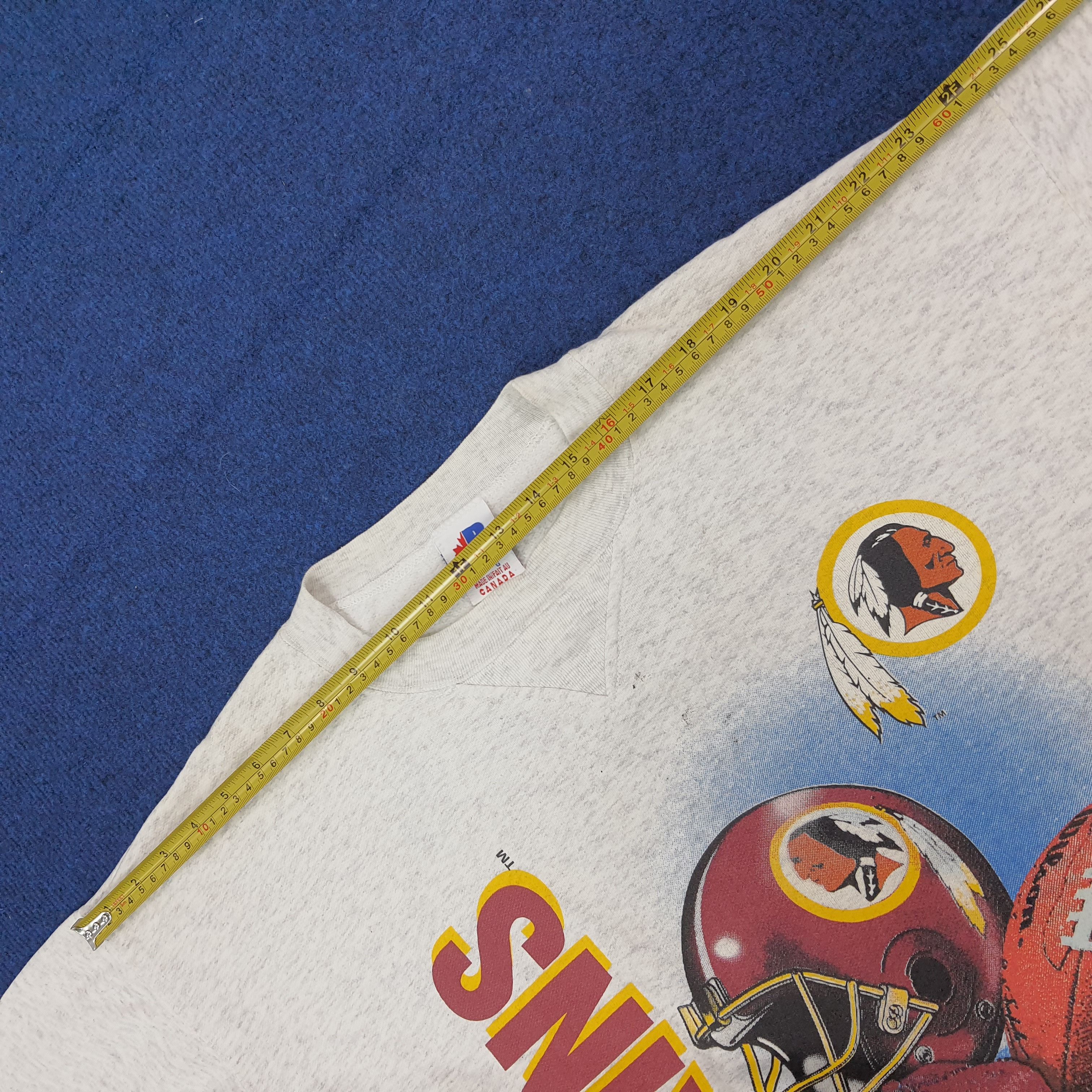Vintage Vintage Washington Redskin NFL Sweatshirt C273N11 Size US L / EU 52-54 / 3 - 11 Thumbnail