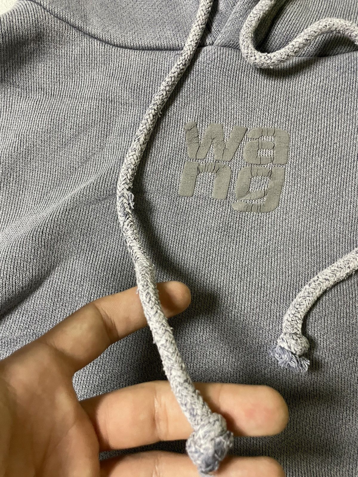 Alexander Wang Distress Yzy Gap Fit Very Rare color | Alexander Wang Hoodie Size US M / EU 48-50 / 2 - 6 Thumbnail