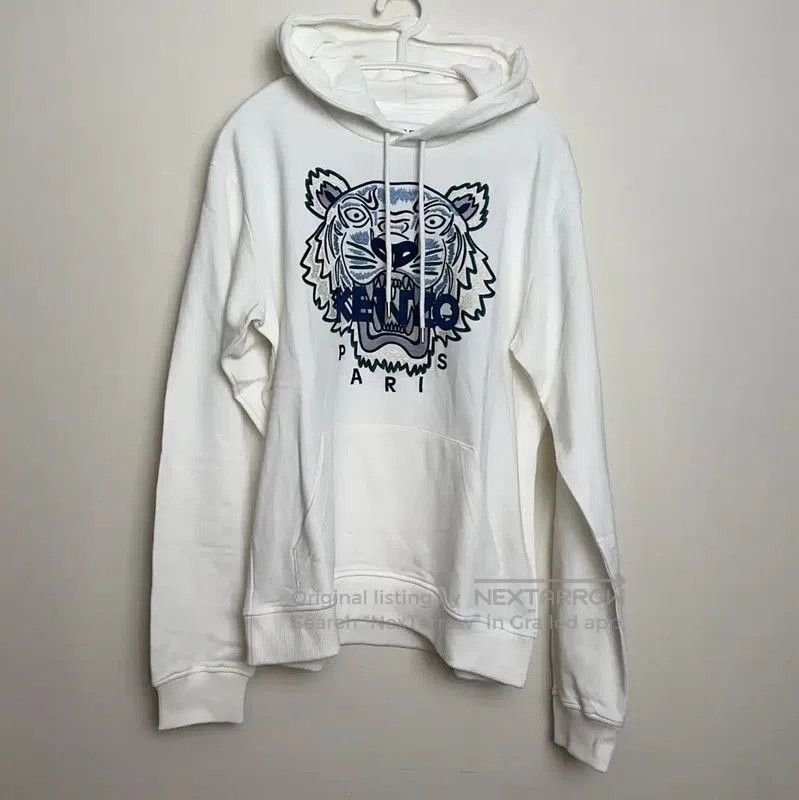 Kenzo KENZO White Cotton Men's Sweatshirt . Size US M / EU 48-50 / 2 - 1 Thumbnail