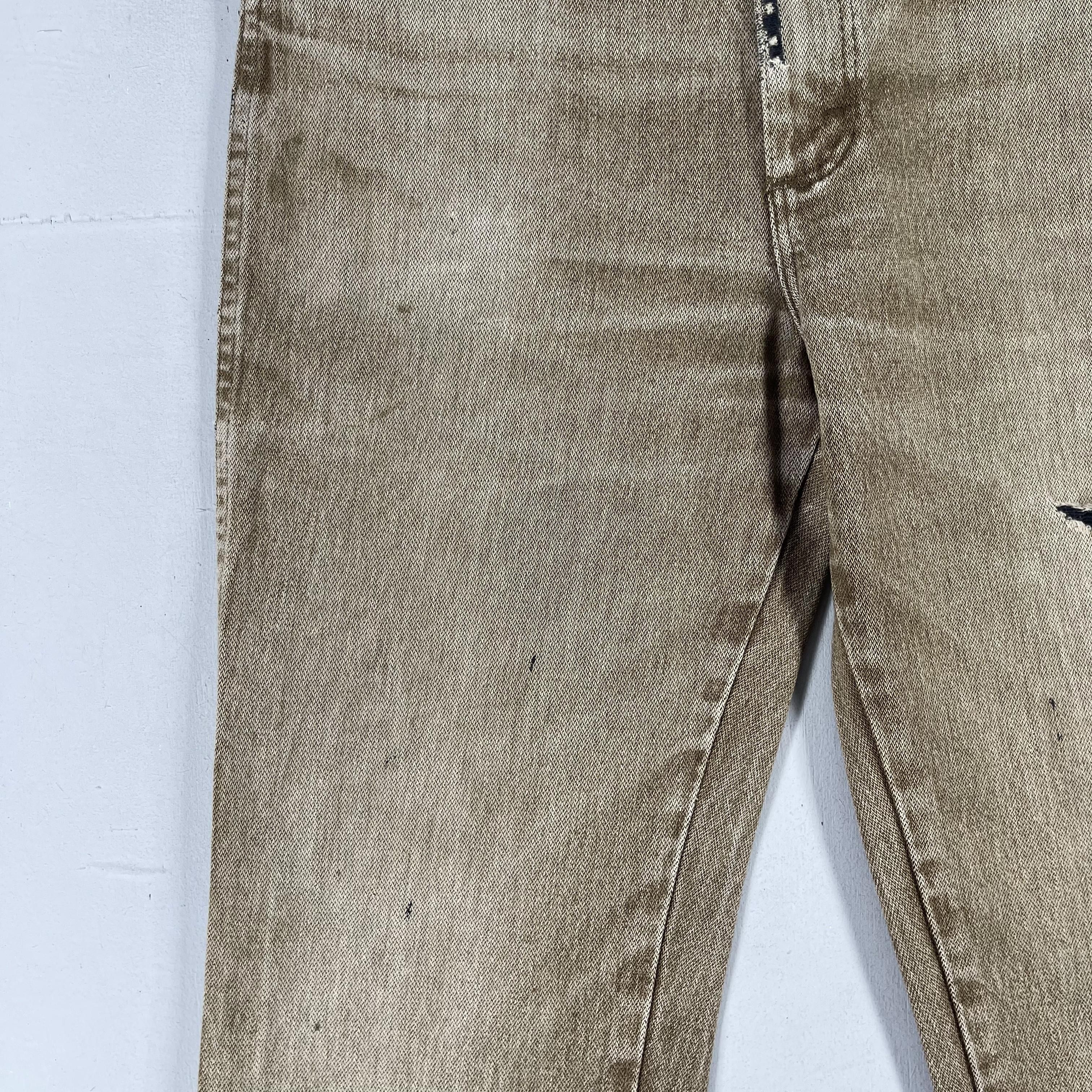 Jean × Wrangler Vintage Distressed Wrangler High Rise Faded Brown Jeans Size US 31 - 3 Thumbnail