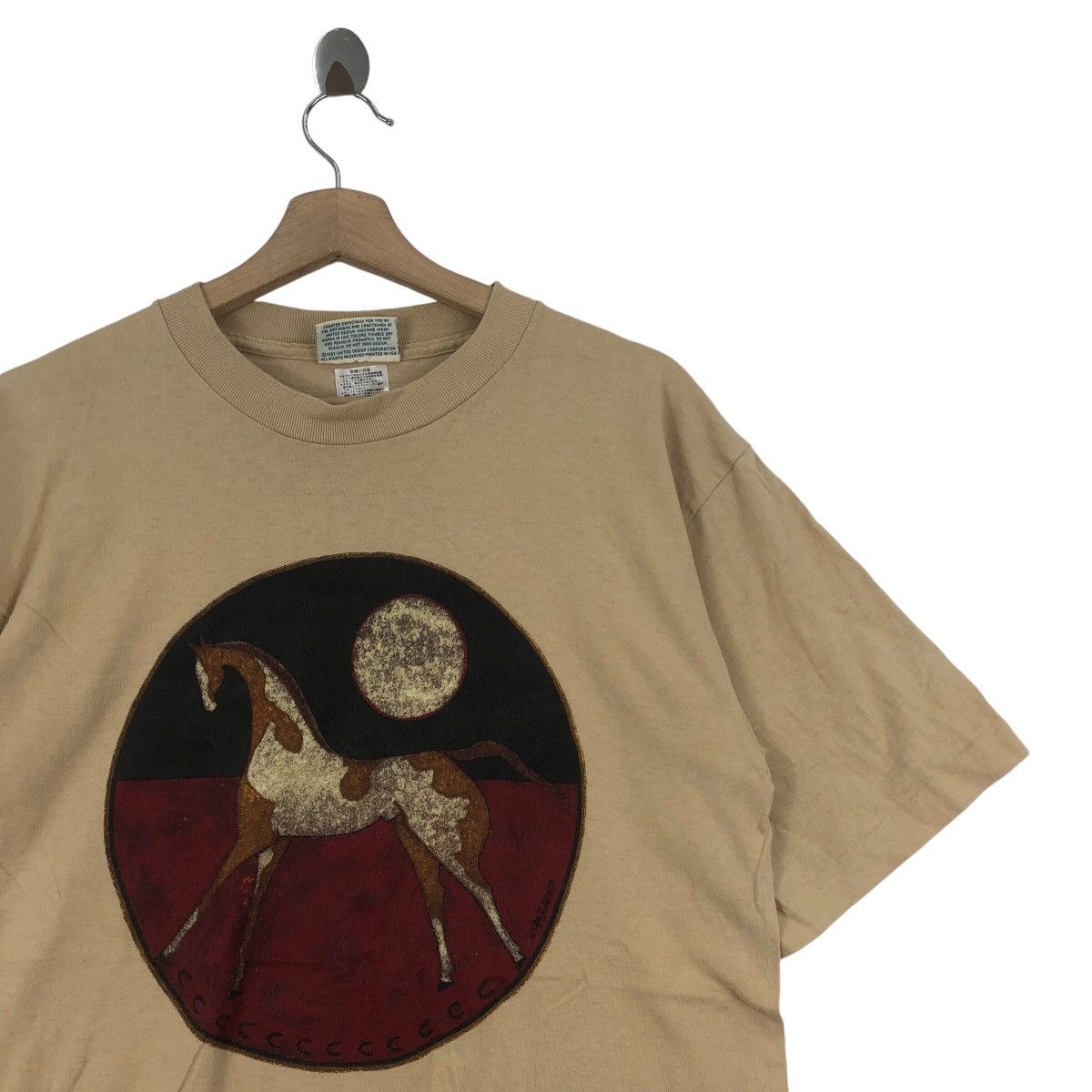 Other Vintage ART Horse Painting Made In Usa T-Shirt Size US M / EU 48-50 / 2 - 4 Thumbnail
