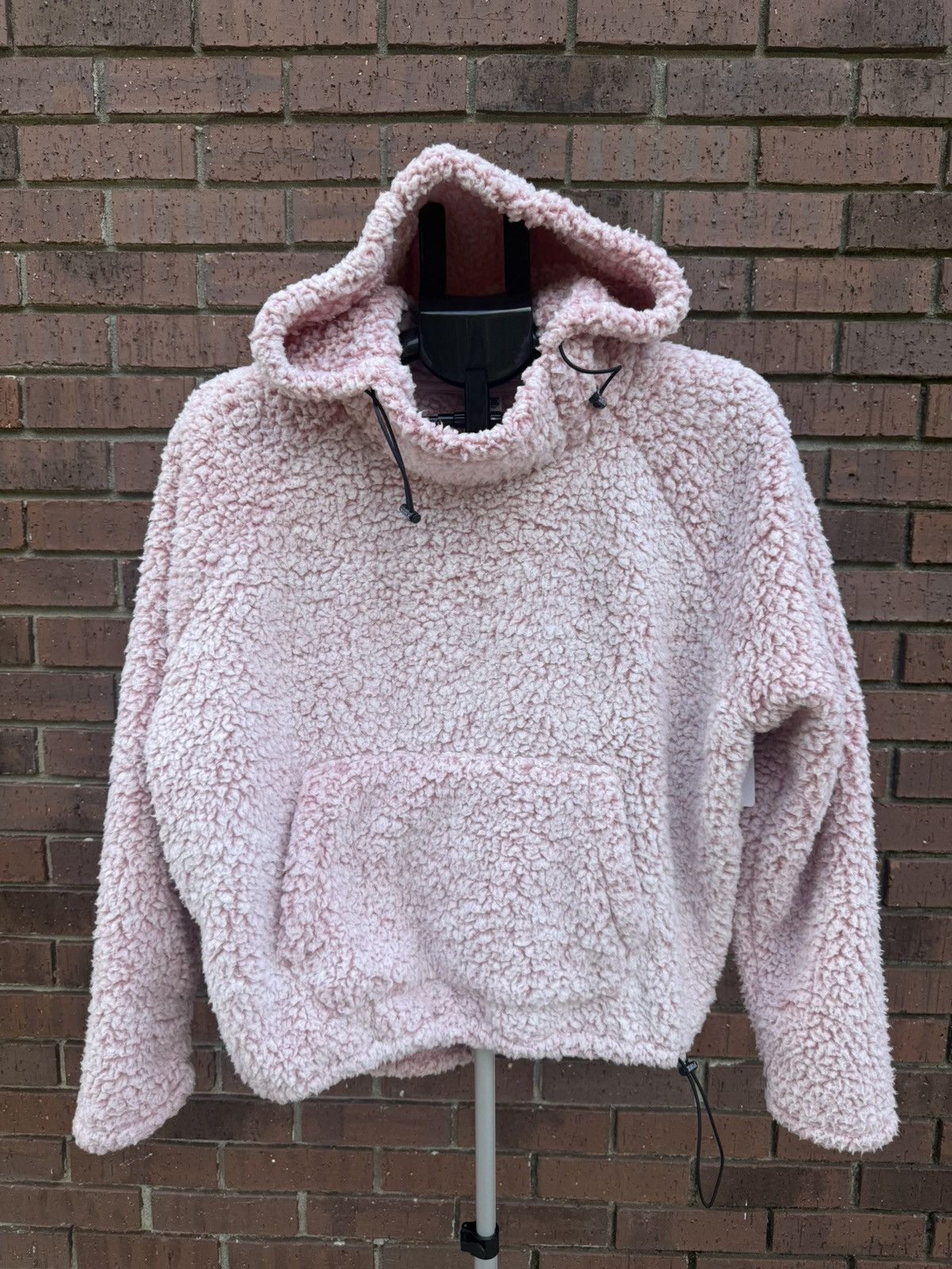 Victoria's Secret Victoria's Secret Pink Pullover Sherpa Funnel Neck Hoodie Size M / US 6-8 / IT 42-44 - 1 Thumbnail