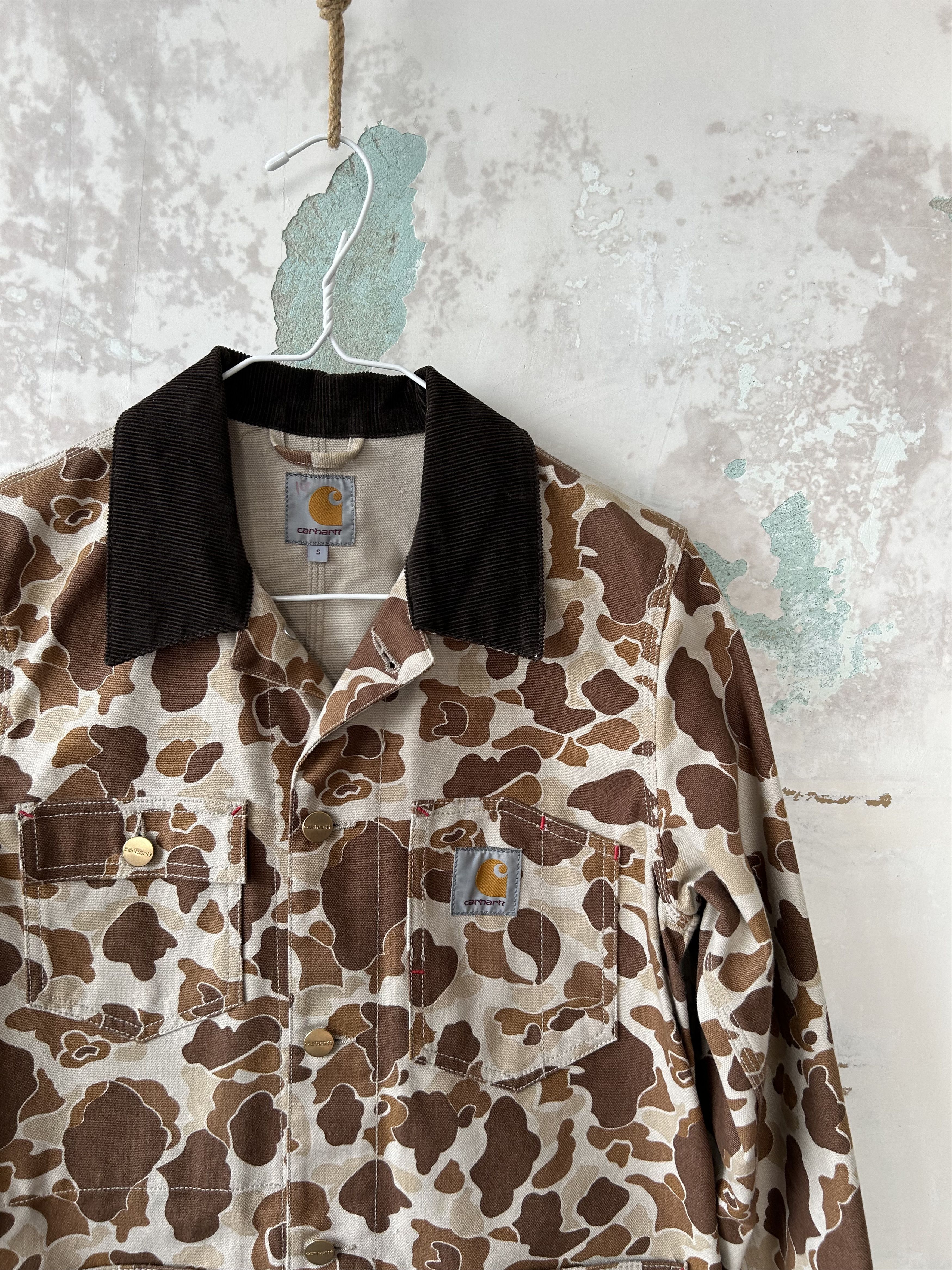 Carhartt Vintage Brown Carhartt Jacket Sherpa Lined Size US S / EU 44-46 / 1 - 4 Thumbnail