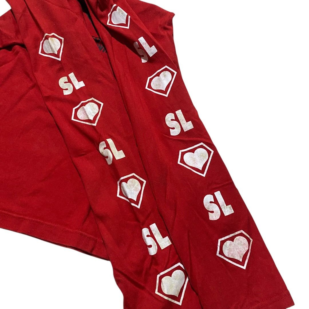 Super Lovers Superlovers japan spellout red LS tee Size M / US 6-8 / IT 42-44 - 3 Thumbnail