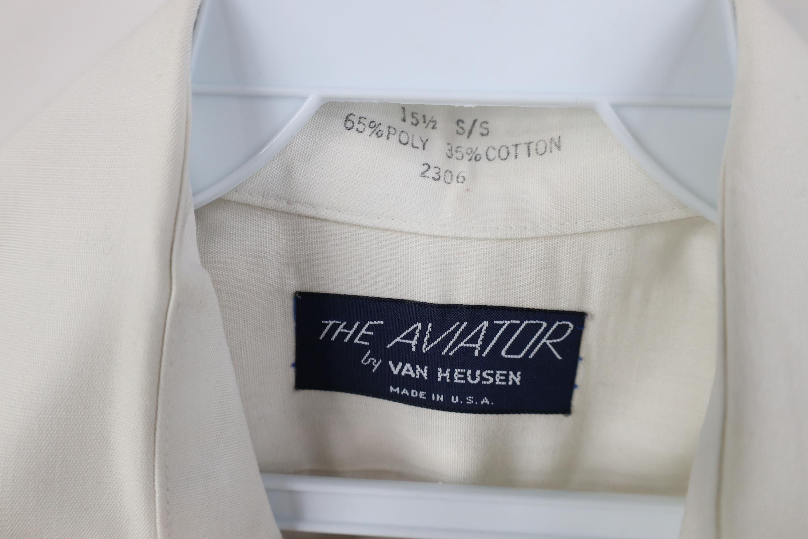 Vintage Vintage 70s The Aviator Flight Short Sleeve Button Shirt Size US M / EU 48-50 / 2 - 9 Thumbnail