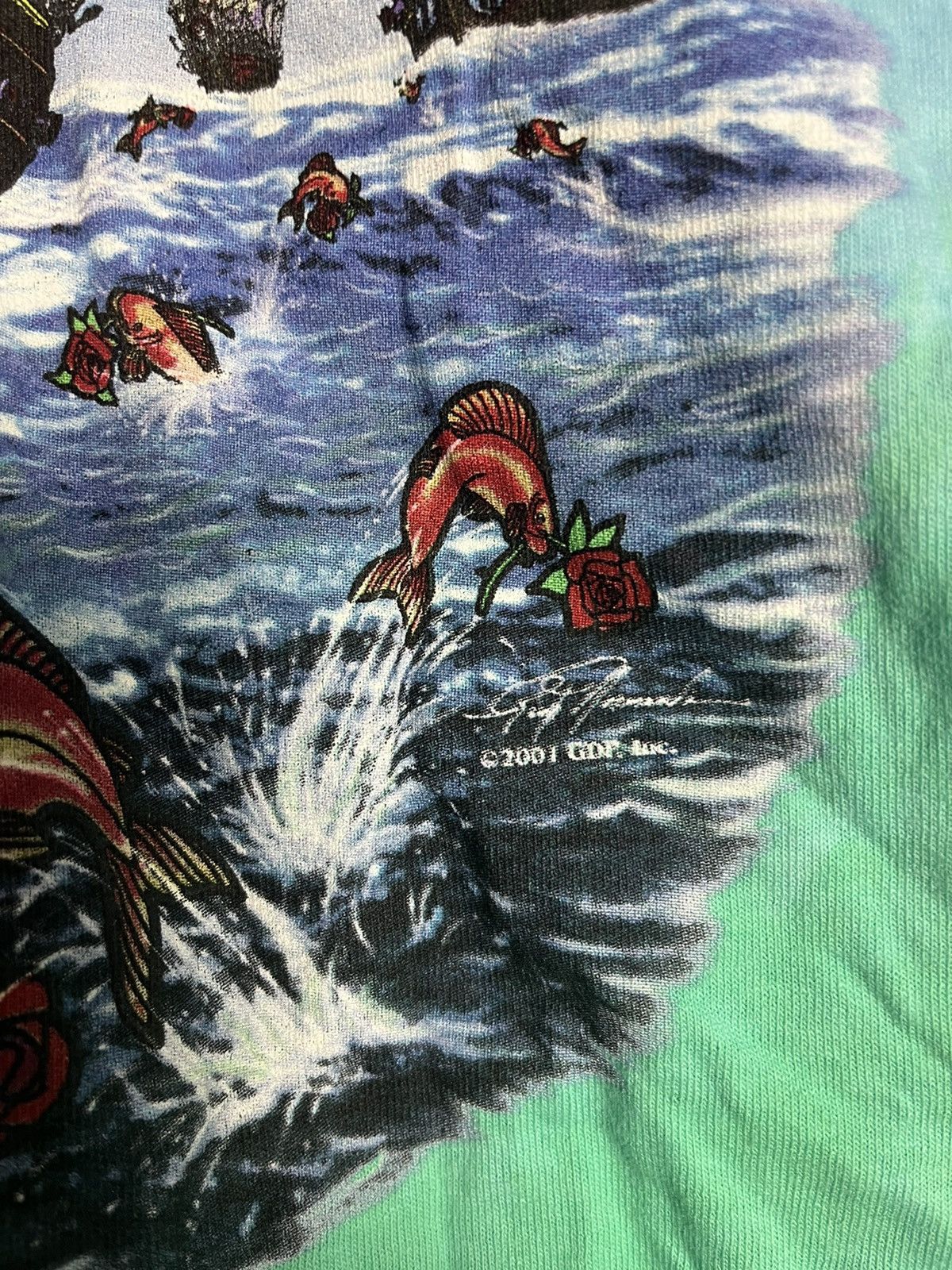 Other Vintage 2001 grateful dead tee tshirt Size US L / EU 52-54 / 3 - 3 Thumbnail