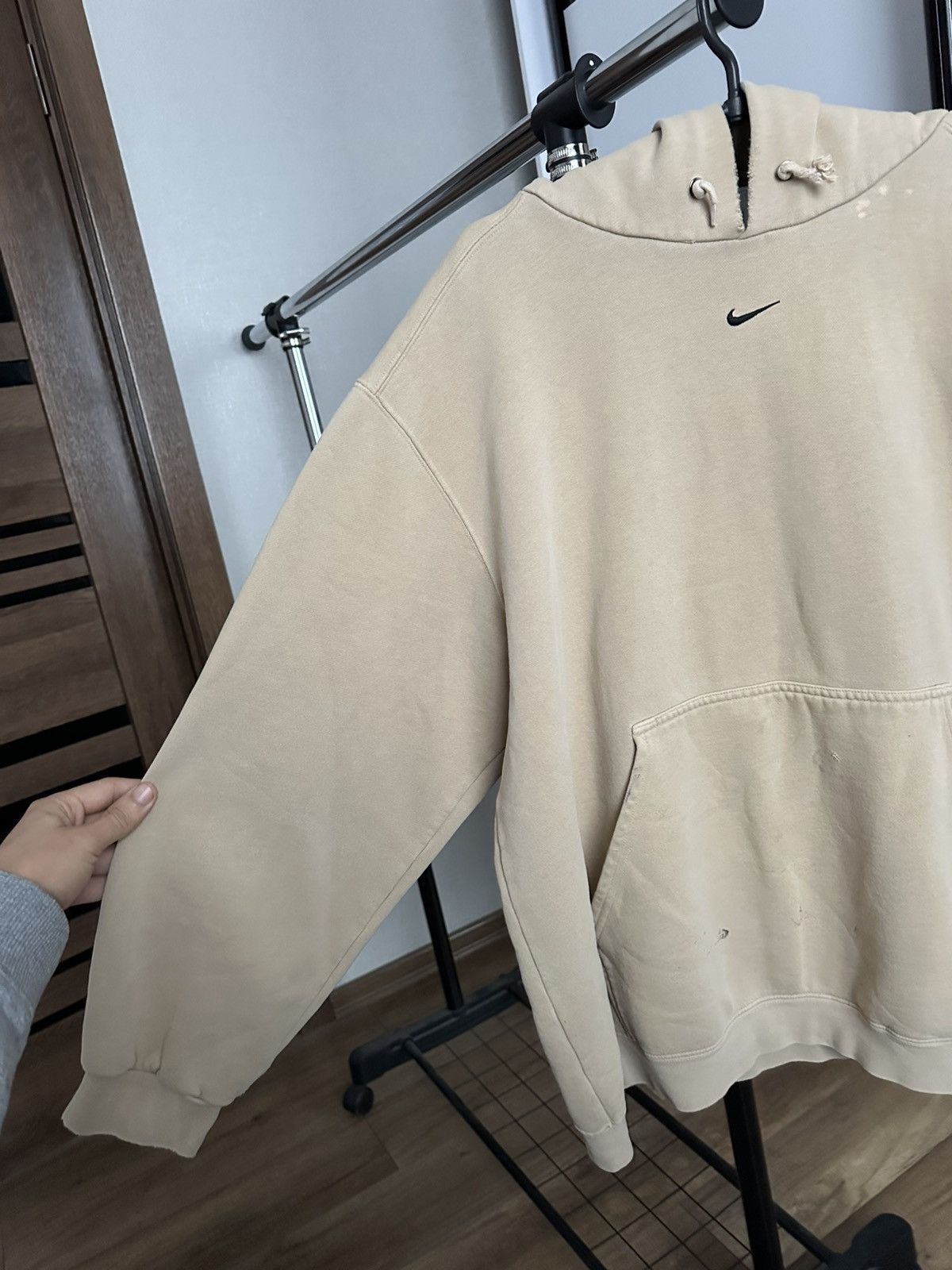 Nike Nike Vintage Hoodie Pullover Center Swoosh 90s USA Size US XL / EU 56 / 4 - 16 Thumbnail