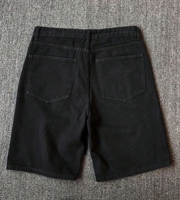Jean Mayuko x Ruuko Letter print street jeans denim shorts Size US 35 - 2 Thumbnail