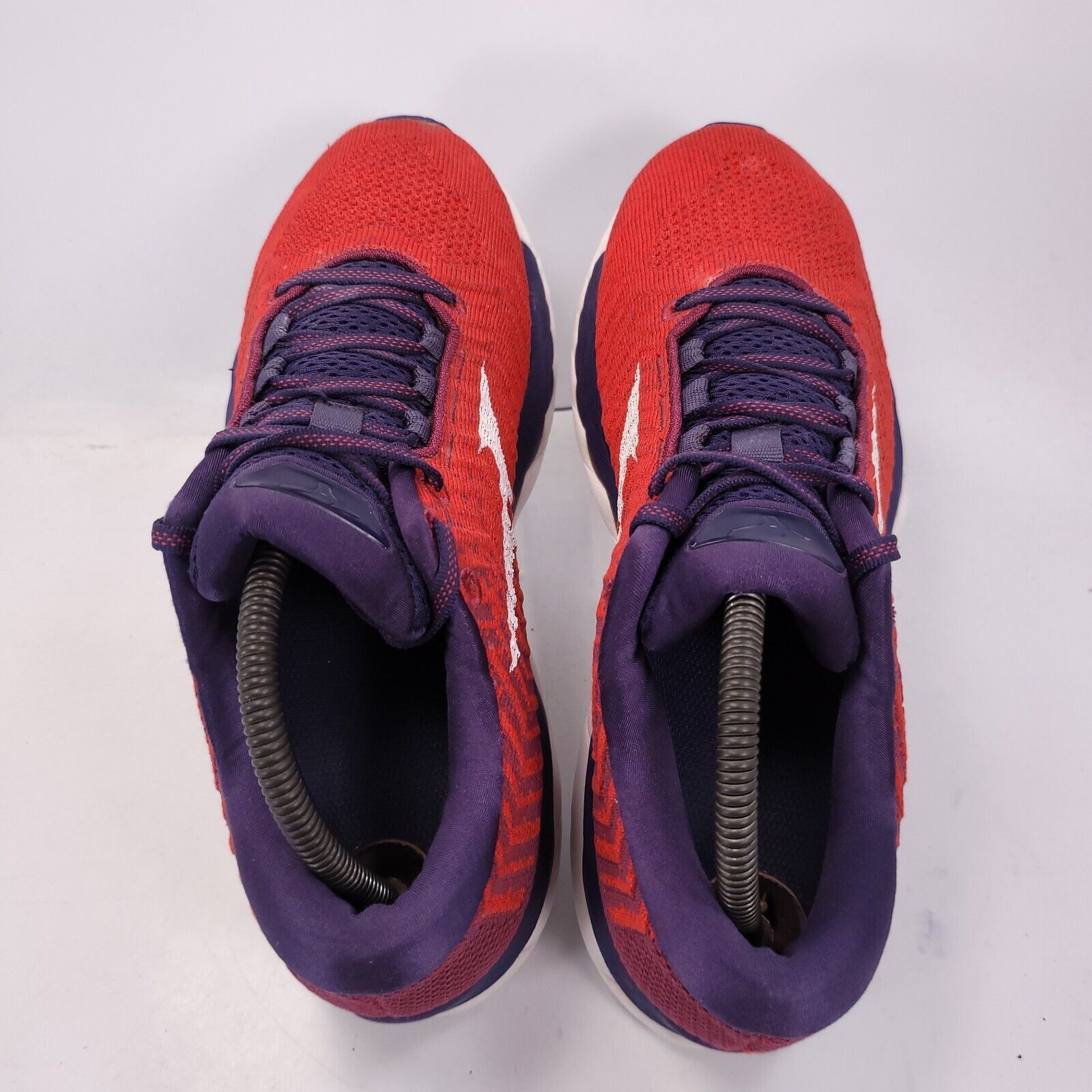 Mizuno Mizuno Wave Sky Shoe Womens Size 10 J1GD192502 Red Blue Size US 10 / IT 40 - 4 Thumbnail