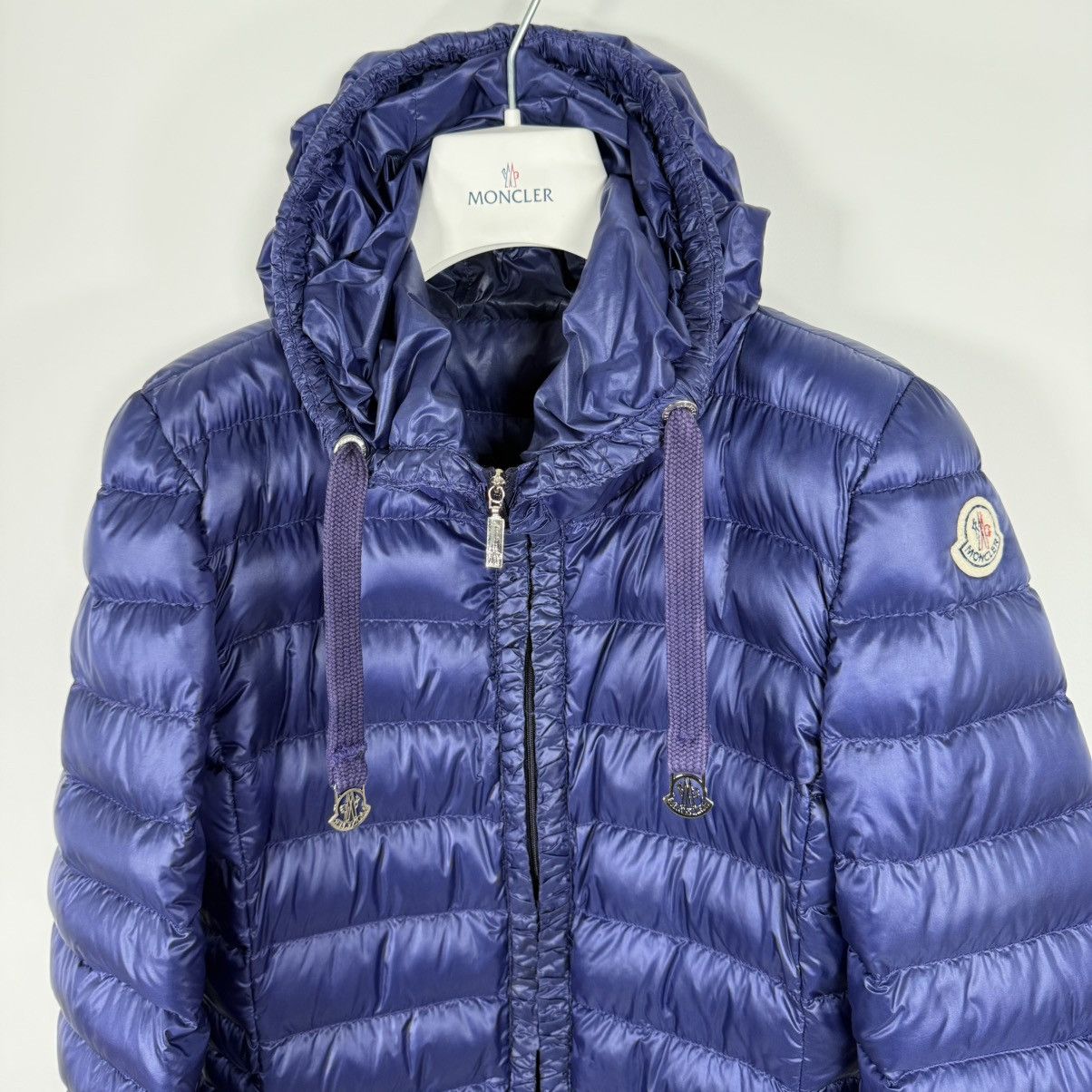 Moncler Moncler Mayotte Women’s Down Puffer Jacket Size 3 (M) Blue Size M / US 6-8 / IT 42-44 - 4 Thumbnail