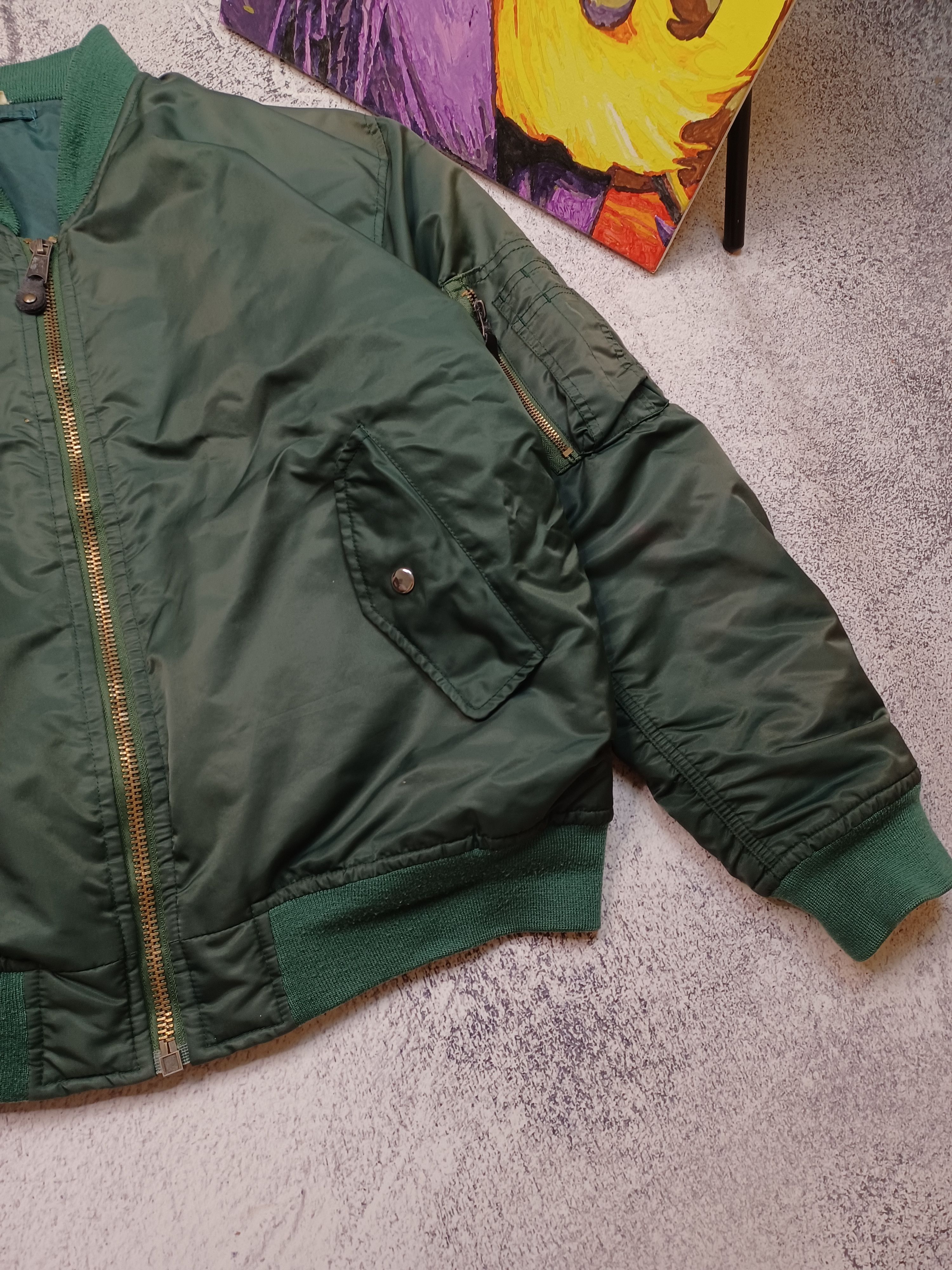Vintage Vintage MA1 Bomber Jacket Size US L / EU 52-54 / 3 - 4 Thumbnail