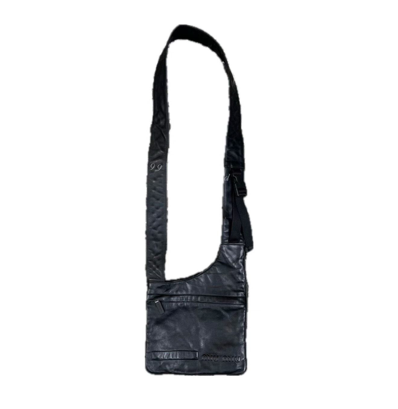 Miu Miu Miumiu F/W1999 All-Leather Crossbody Bag Size ONE SIZE - 1 Thumbnail