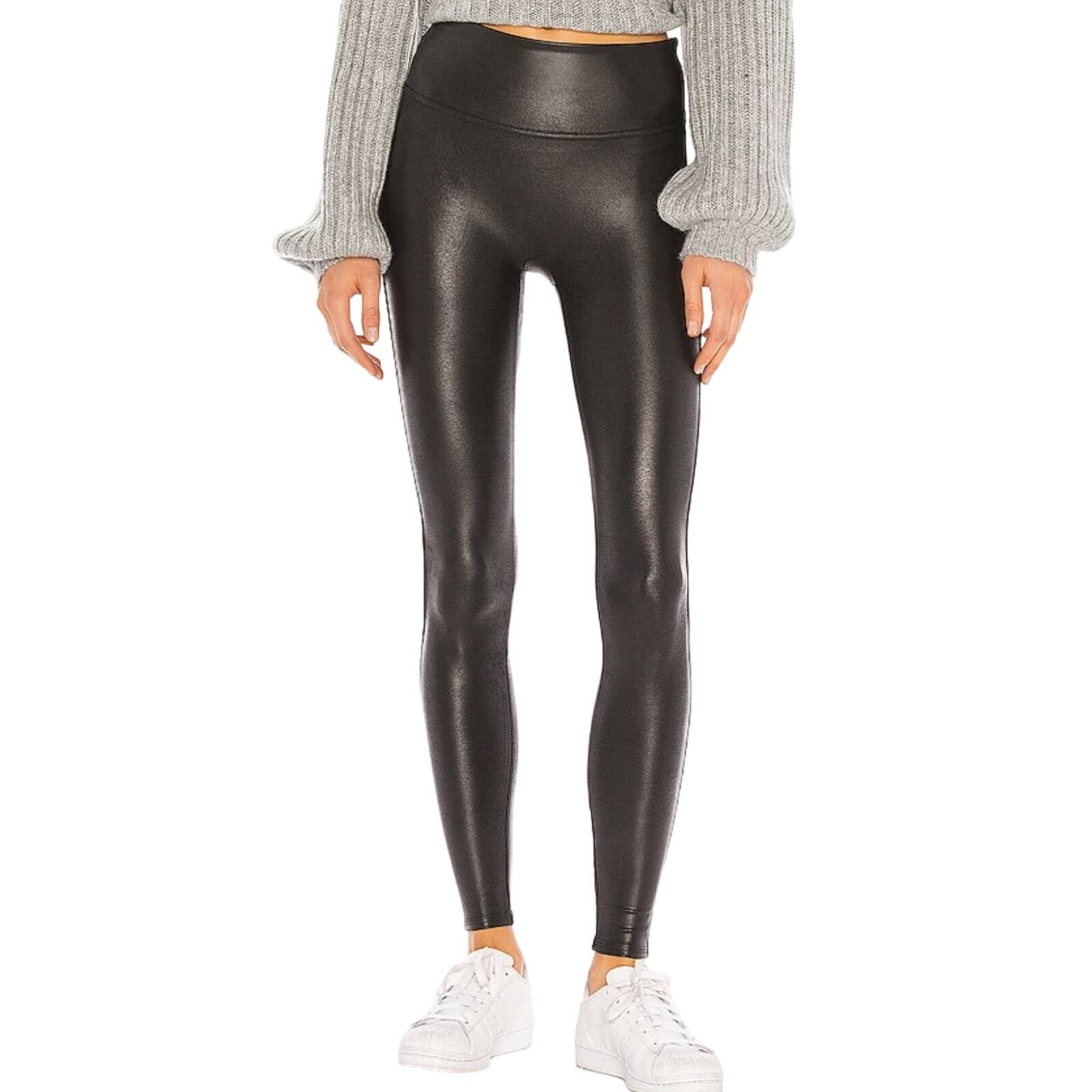 Spanx Spanx Faux Leather Leggings Small Size 24" / US 00 / IT 34 - 1 Thumbnail