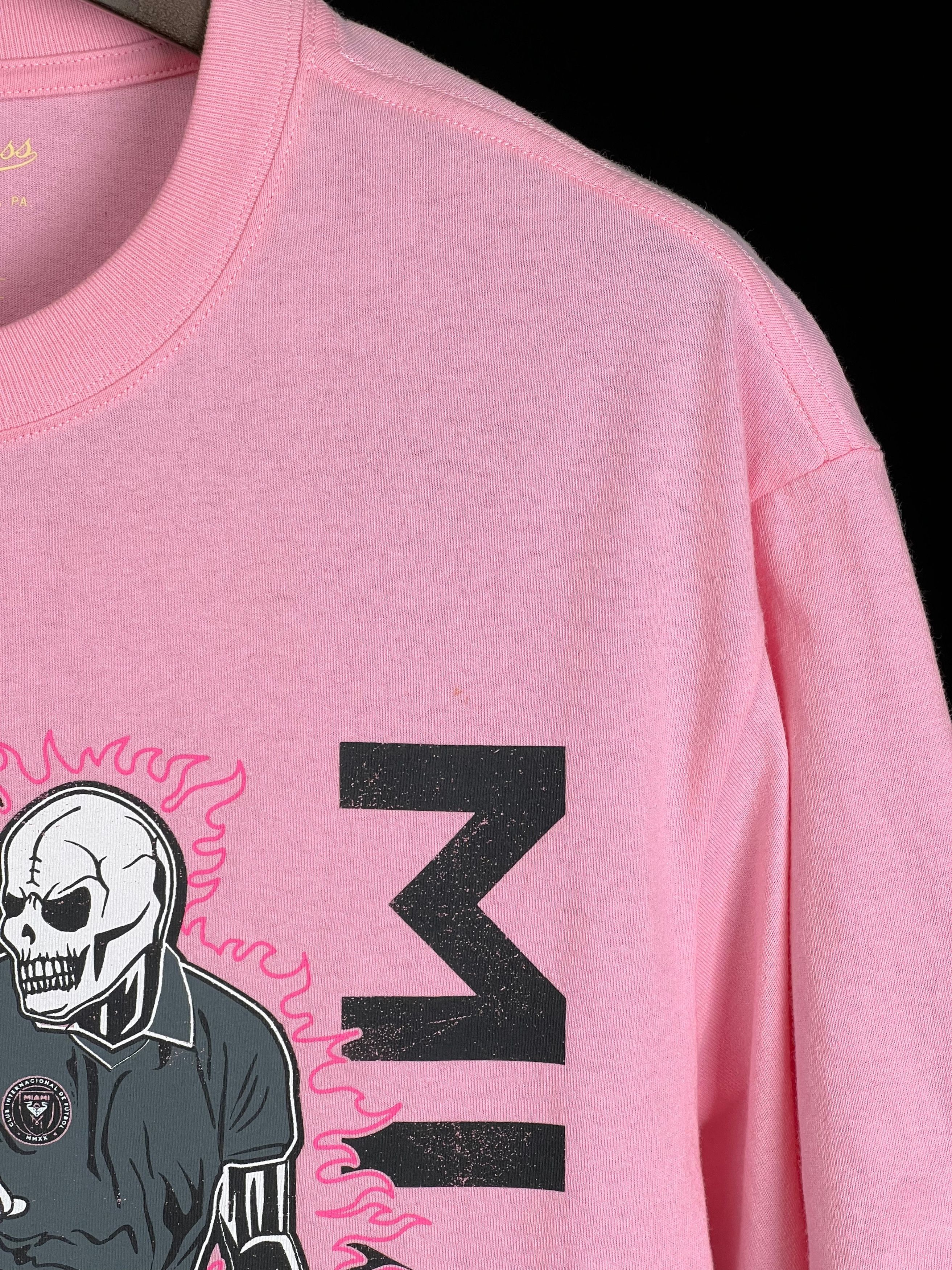 Mitchell & Ness UNWORN Inter Miami CF Flame 2.0 T-Shirt Size M Size US M / EU 48-50 / 2 - 10 Thumbnail