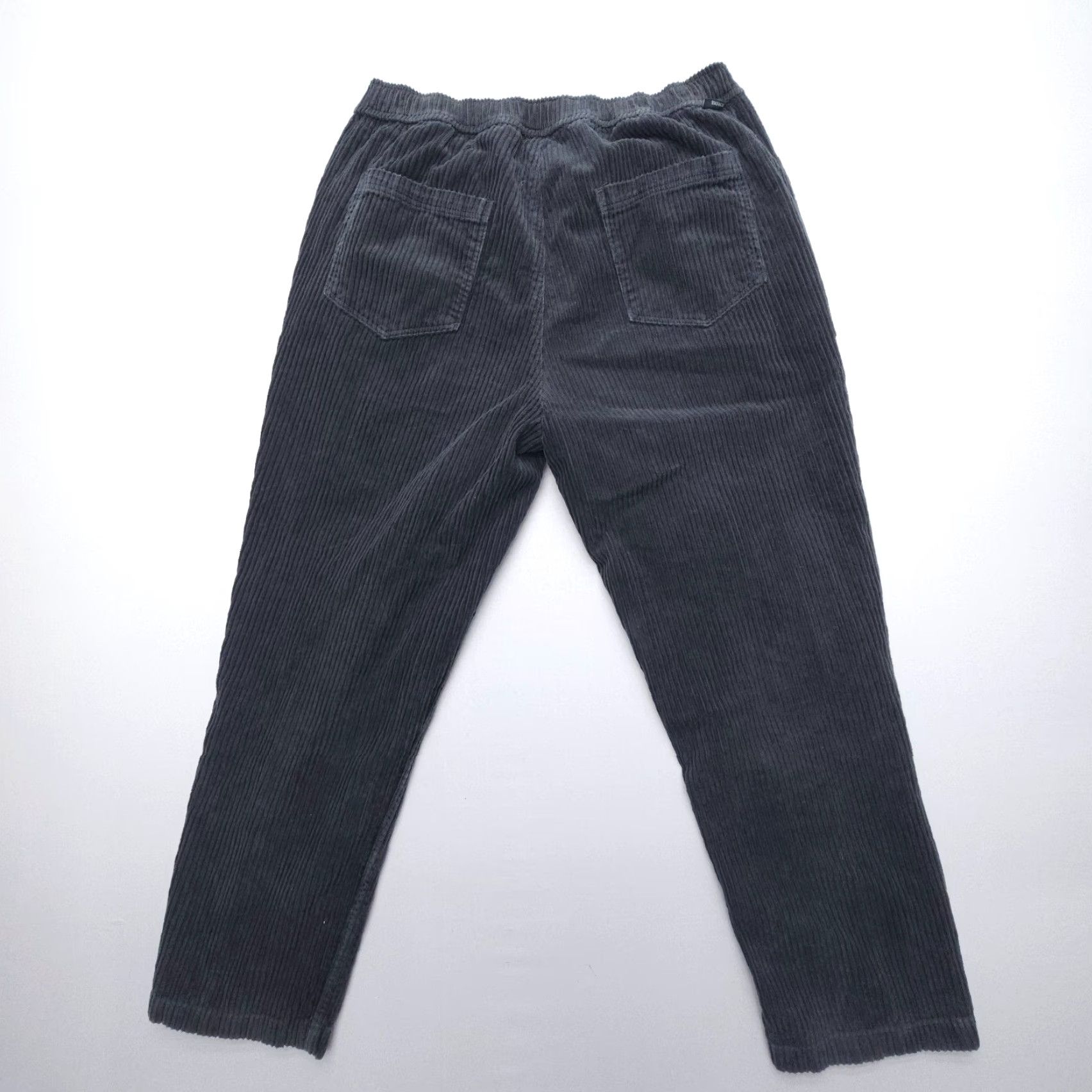 Toad&Co Toad&Co Del Rey Pull On Corduroy Pants Womens Medium Gray Wale Organic Cotton Size 32" / US 10 / IT 46 - 2 Thumbnail