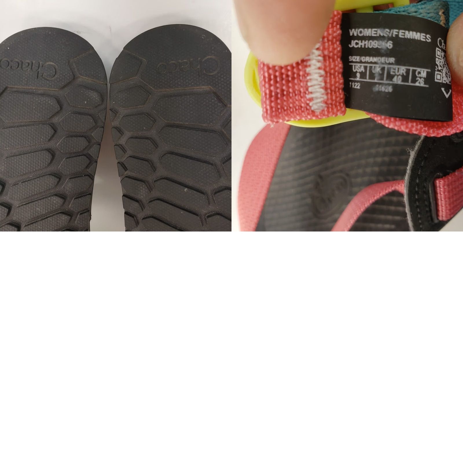Chaco Chaco Women's Sandal Multicolor Straps Slip On Size 9 Size US 9 / IT 39 - 9 Thumbnail