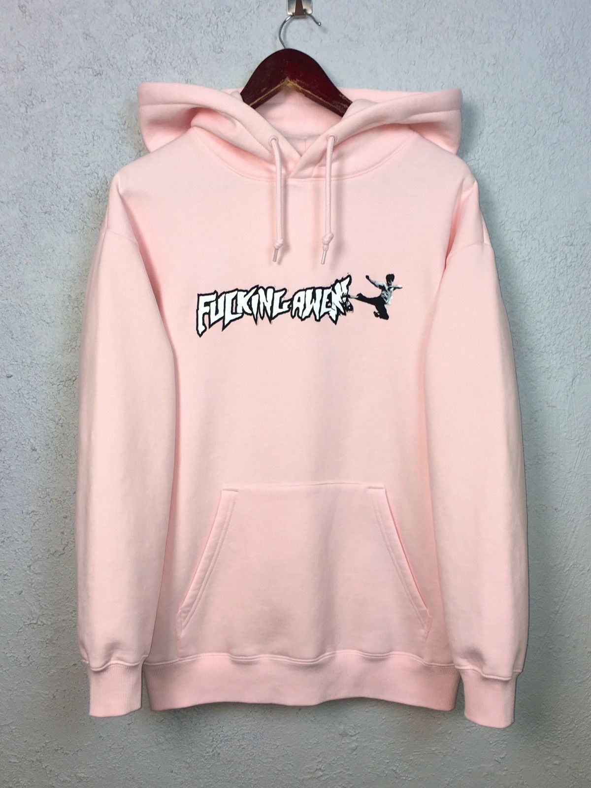 Fucking Awesome hoodie FUCKING AWESOME Karate Sweatshirt y2k vintage skate Size US M / EU 48-50 / 2 - 1 Thumbnail