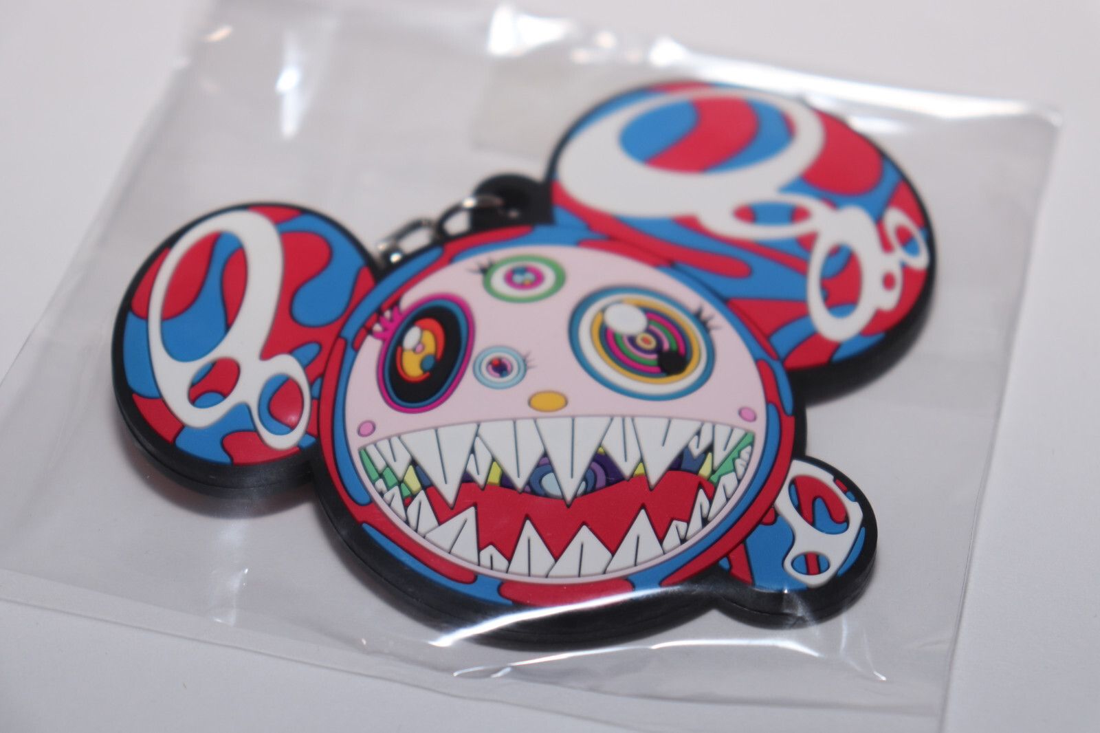Takashi Murakami Takashi Murakami - Melting DOB Keychain Red Blue - RARE Com Size ONE SIZE - 2 Thumbnail