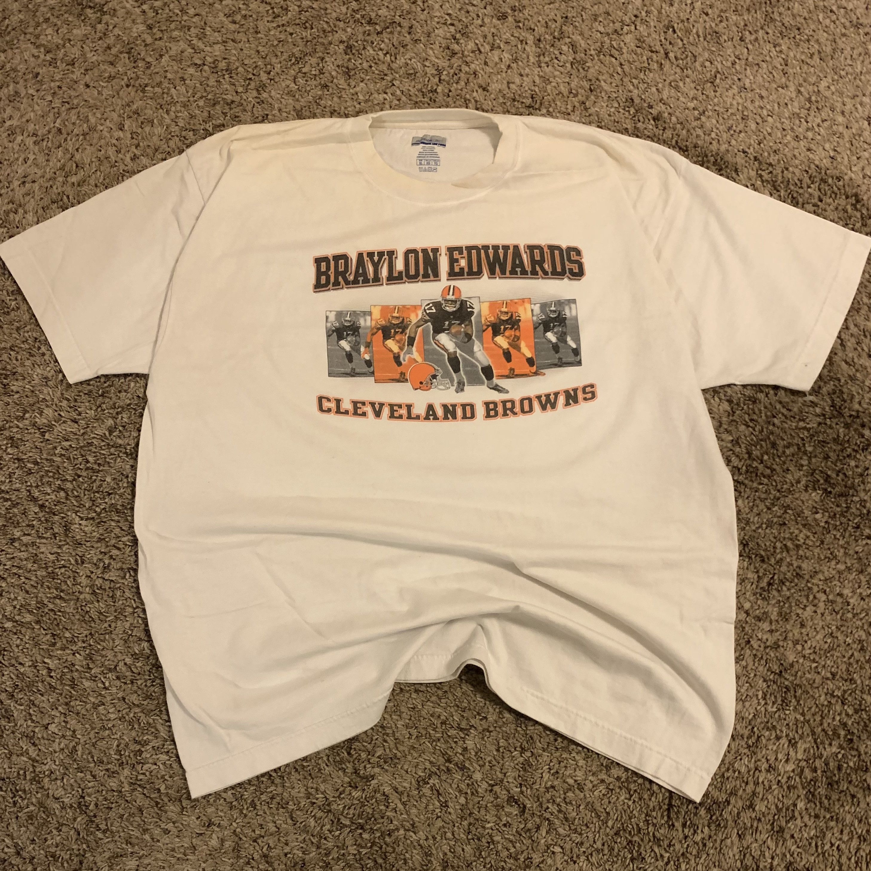 Reebok VINTAGE CLEVELAND BROWNS NFL T-SHIRT Size US XL / EU 56 / 4 - 1 Thumbnail