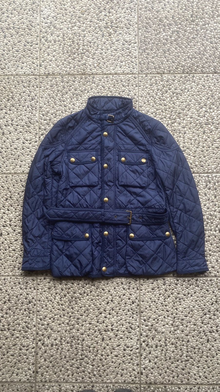 Polo Ralph Lauren × Ralph Lauren Ralph Lauren Quilted Belted Jacket Size S / US 4 / IT 40 - 1 Thumbnail