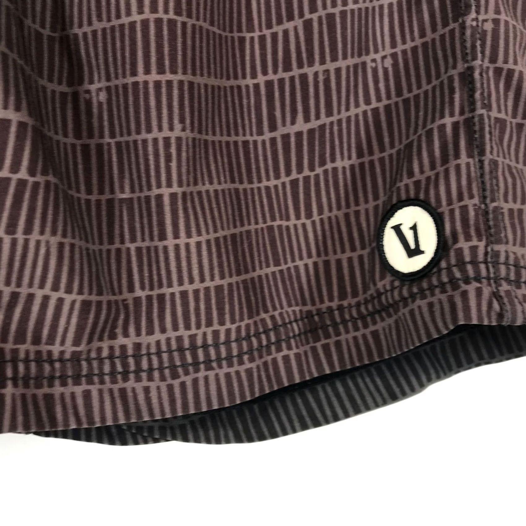 Vuori Vuori Mens 30 Maroon Drawstring Shorts Size US 30 / EU 46 - 3 Thumbnail