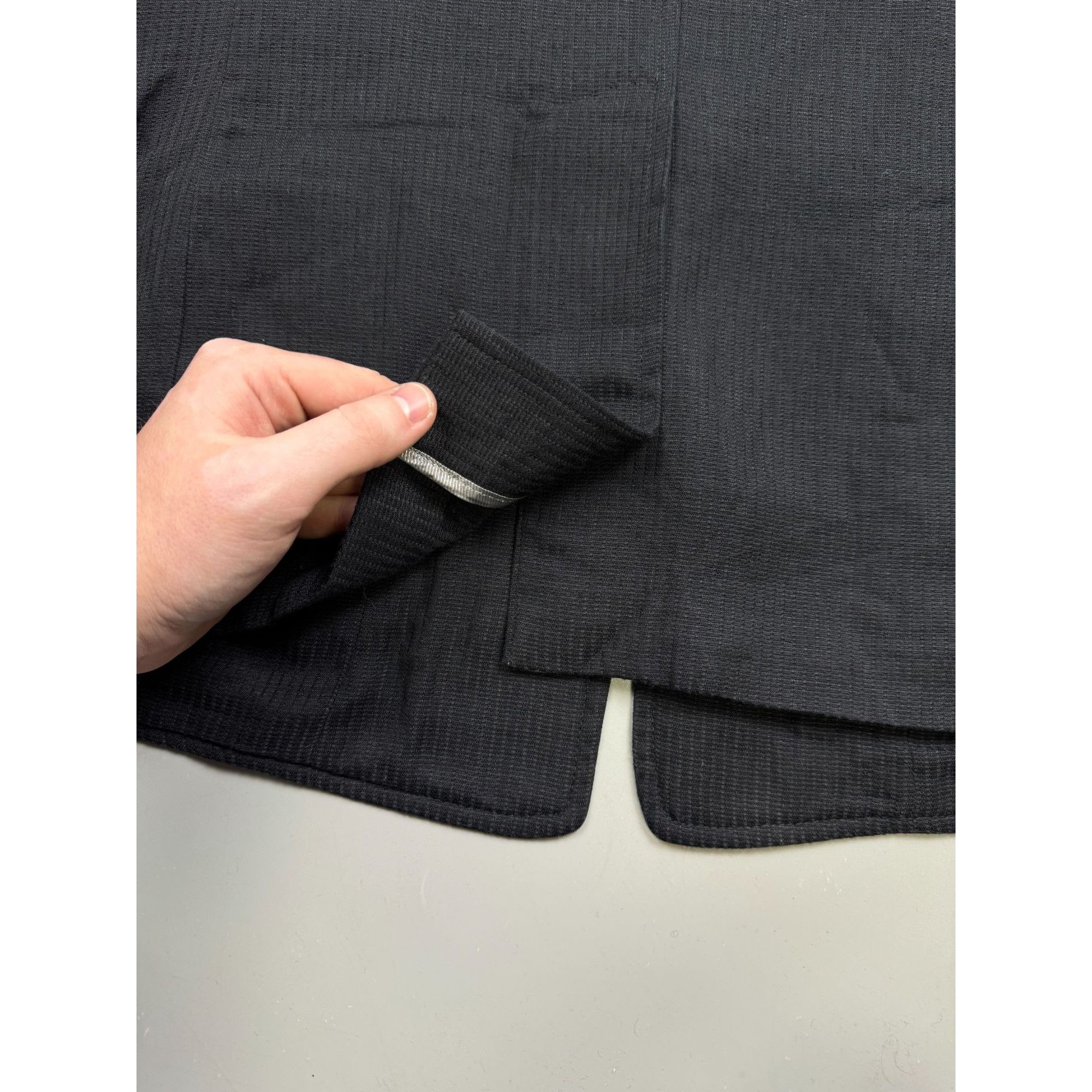 Corneliani Corneliani Trend Military Navy Style Cotton Blazer (Y1265) Size 40R - 11 Thumbnail