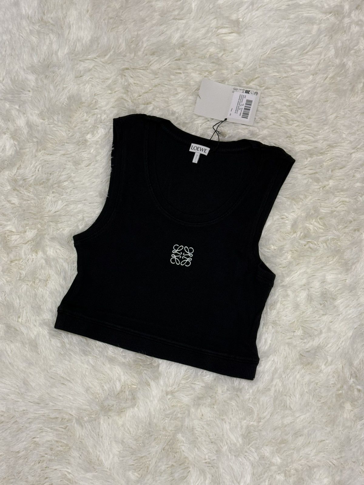 Loewe Loewe black crop top Size M / US 6-8 / IT 42-44 - 1 Thumbnail