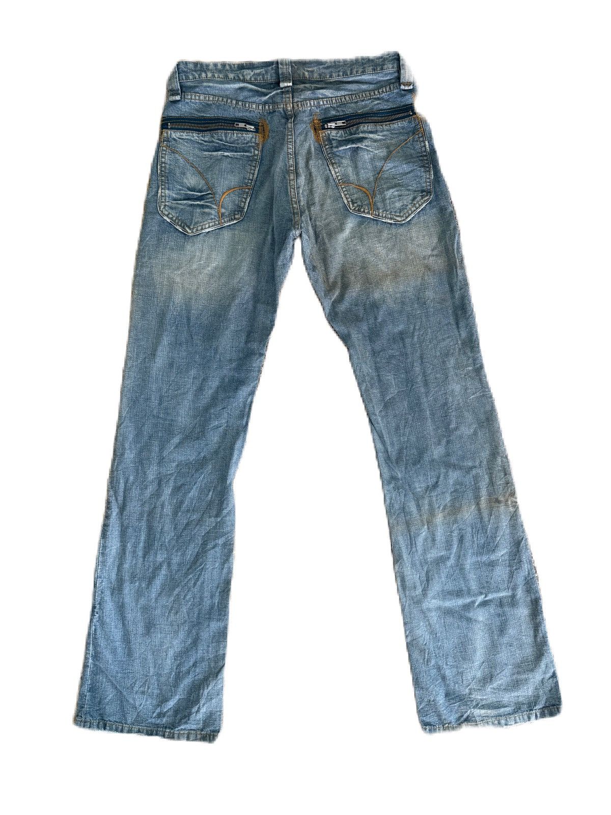 If Six Was Nine BUSH PANTS DESIGN FLARE TYPE DISTRESS STYLE BY BACK NUMBER Size US 32 / EU 48 - 5 Thumbnail