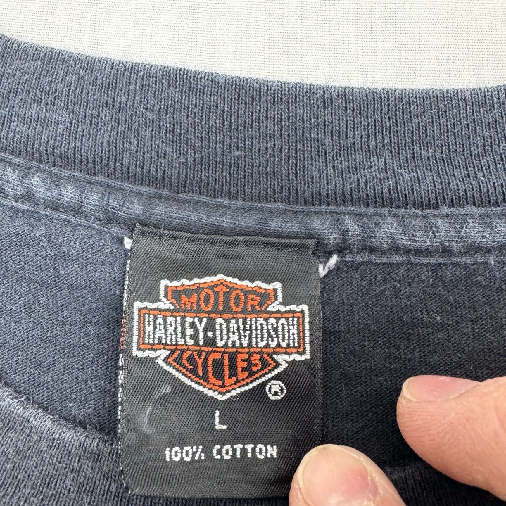 Harley Davidson VINTAGE Harley-Davidson T Shirt Adult Large Daytona Beach Eagle Legend 90s USA Harley-Davidson Shirt Adult Large Black Eagle 90s USA Mens Size US L / EU 52-54 / 3 - 6 Thumbnail