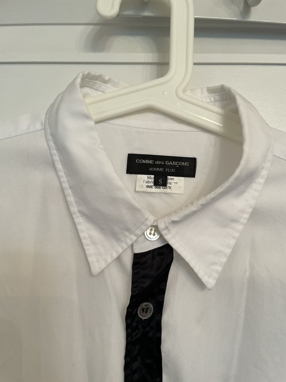 Comme des Garcons Homme Plus Comme des garçons Homme Plus white shirt Size US S / EU 44-46 / 1 - 6 Thumbnail