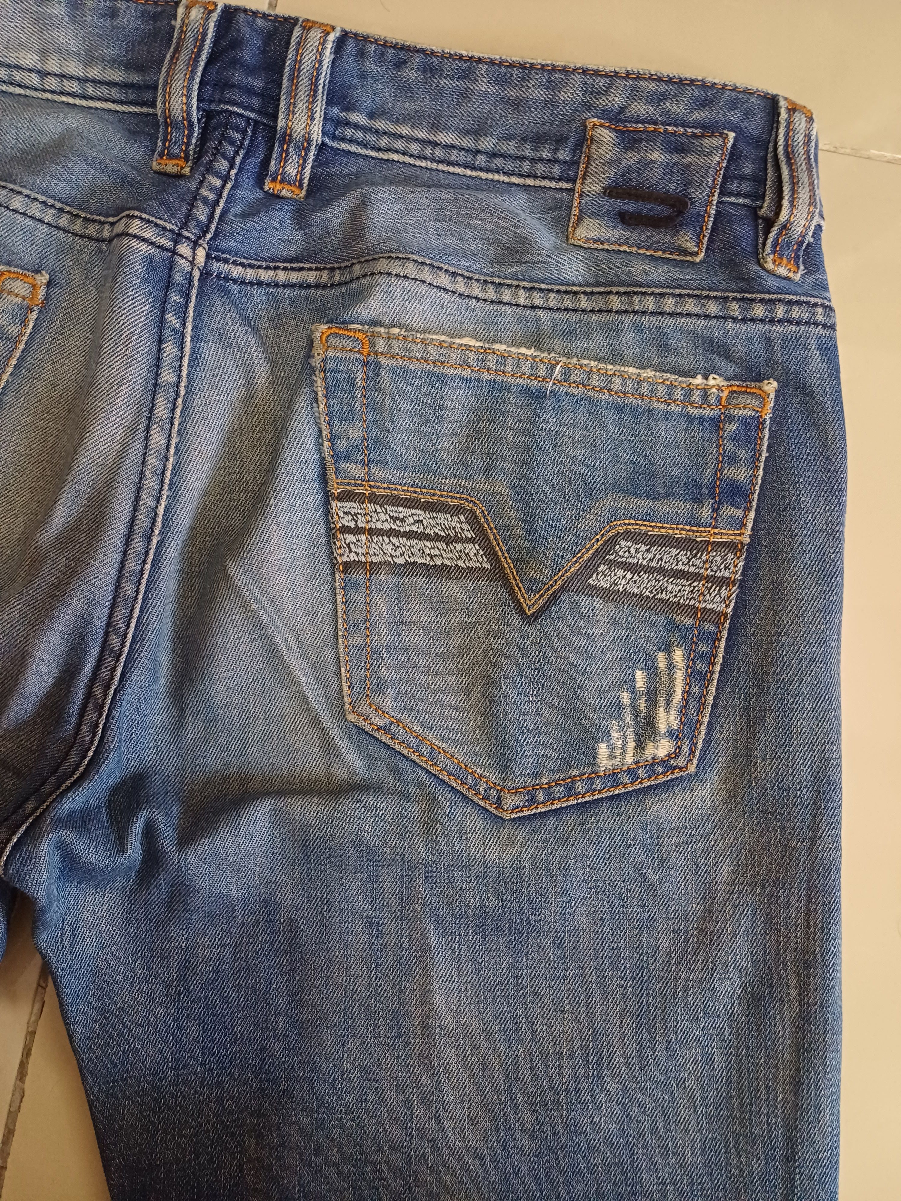 Designer × Seditionaries Diesel jeans, distressed & faded colour design Size US 31 - 13 Thumbnail
