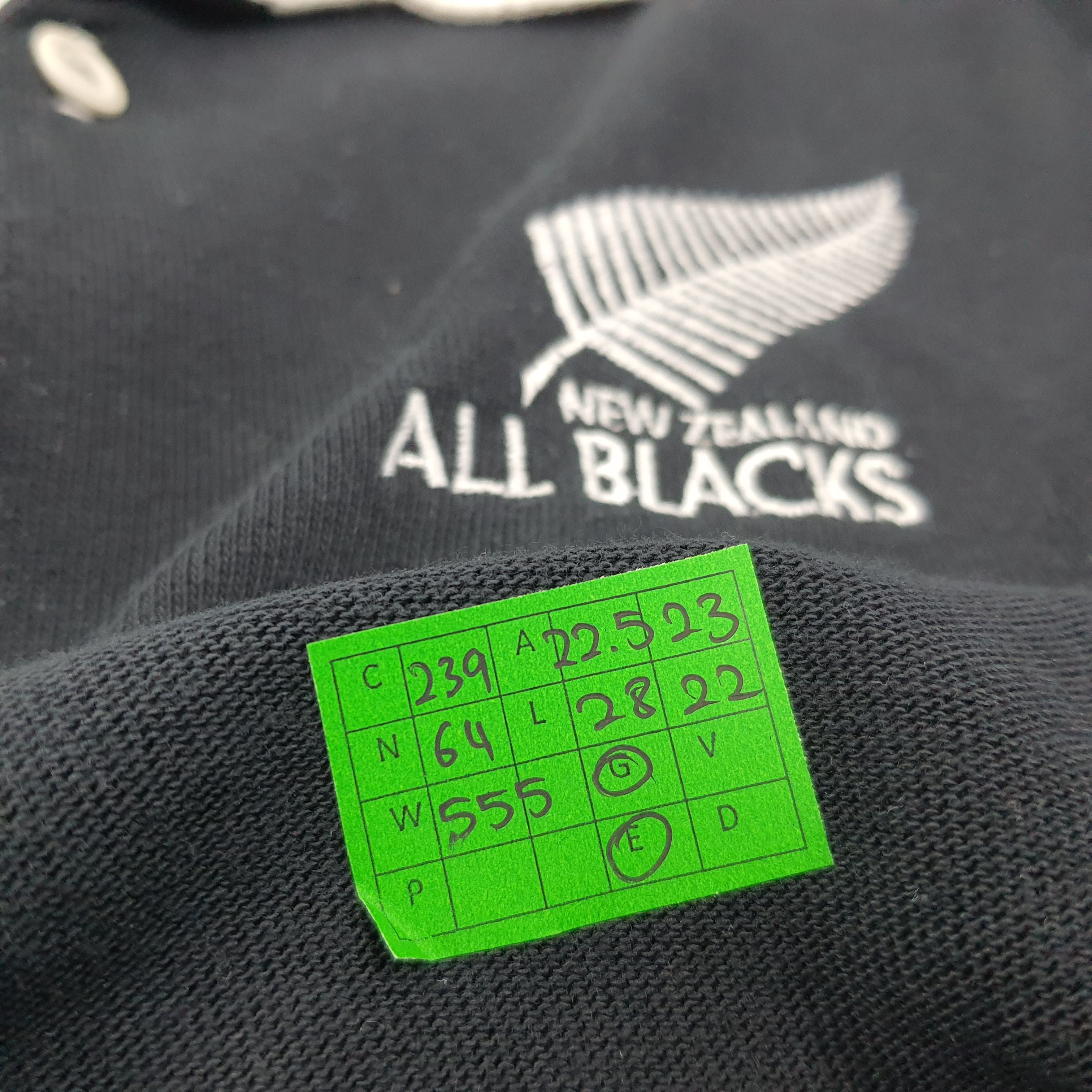 All Blacks Vintage Canterbury of New Zealand Rugby Union Polo C239N64 Size US L / EU 52-54 / 3 - 7 Thumbnail