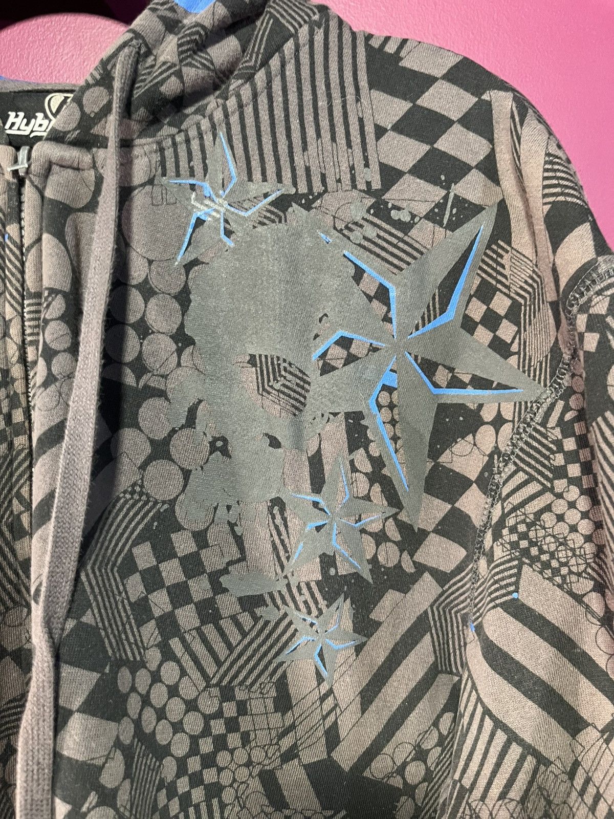 Hawk Hybrid y2k all over hoodie Size US S / EU 44-46 / 1 - 2 Thumbnail