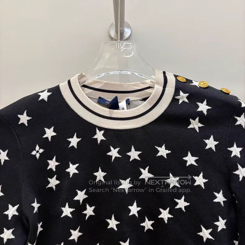 Louis Vuitton Louis Vuitton Star Series Star Full Print Knitwear sweater Size S / US 4 / IT 40 - 3 Thumbnail