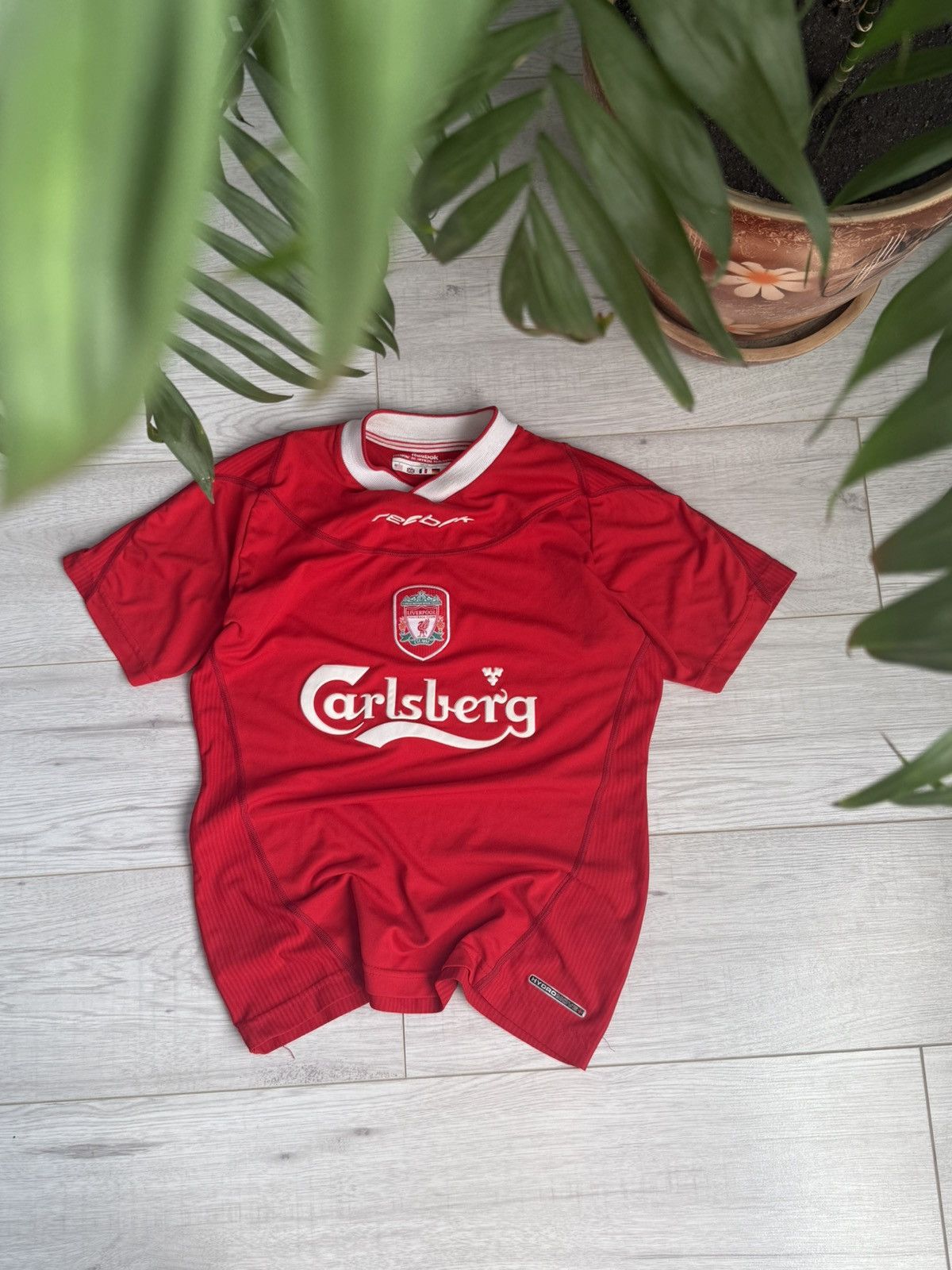Reebok Vintage liverpool soccer jersey 2002 kit reebok Size US S / EU 44-46 / 1 - 1 Thumbnail
