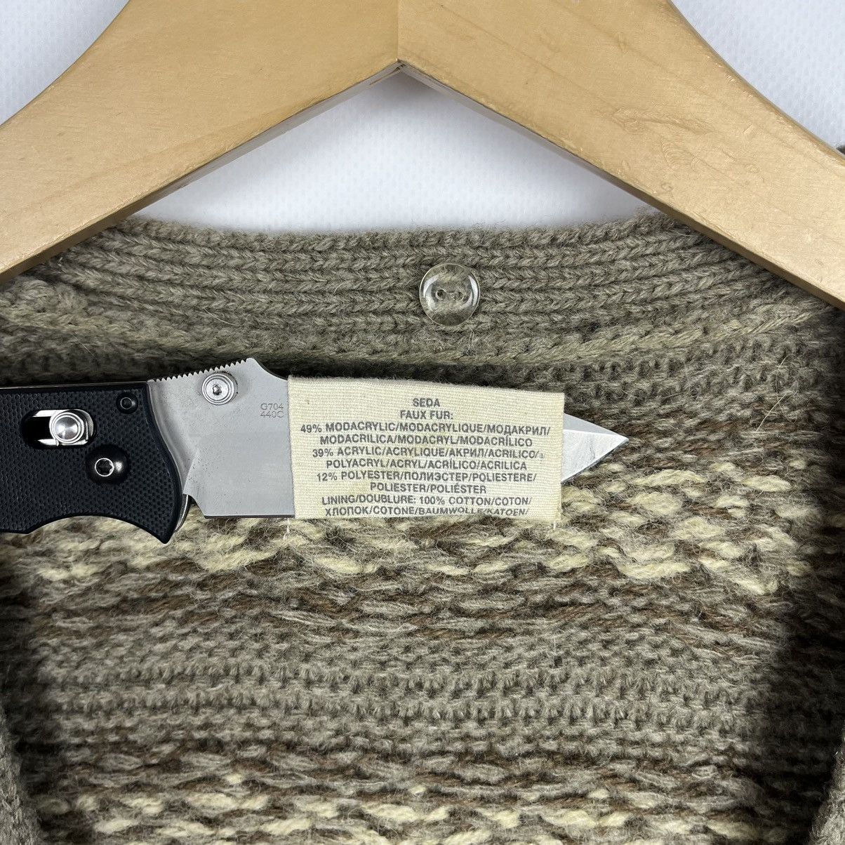 Denim & Supply Ralph Lauren Denim Supply Ralph Lauren Fair Isle Winter Vest Faux Fur Y2K Size XS / US 0-2 / IT 36-38 - 10 Thumbnail
