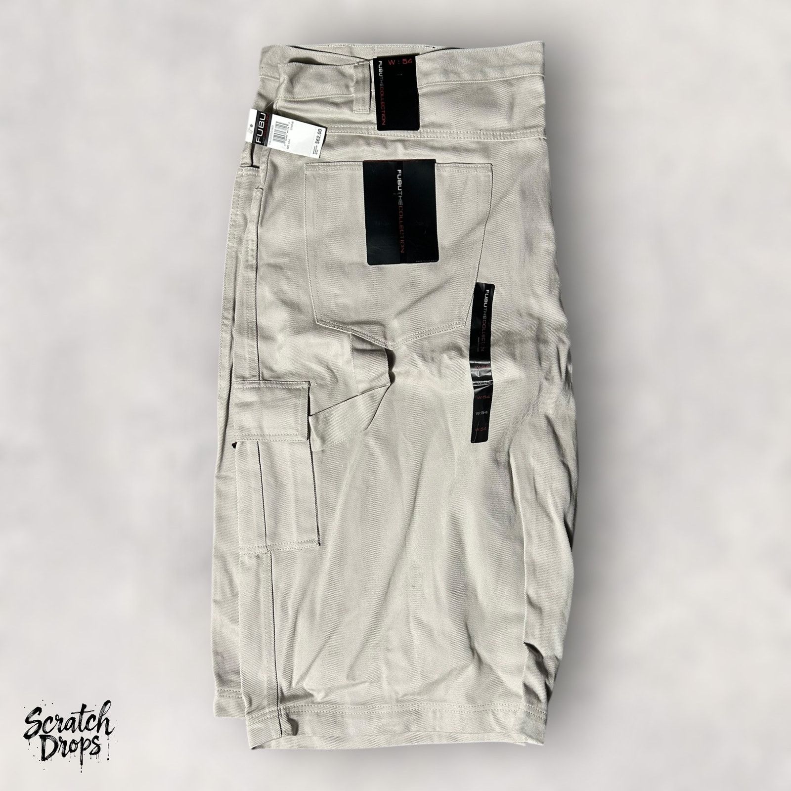 Fubu Fubu Men's Cargo Shorts Waist 54 Beige NWT VTG Tall Size Y2K Size US 38 / EU 54 - 6 Thumbnail