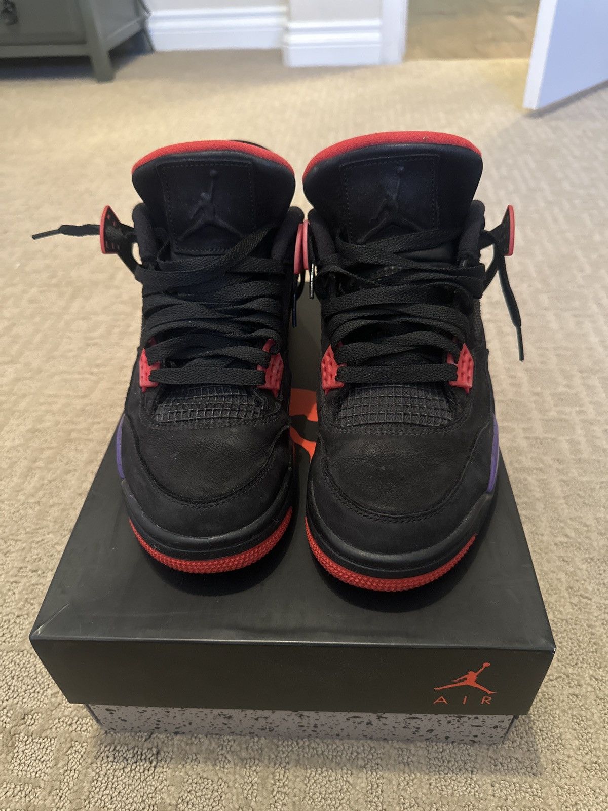Jordan Brand Raptors Jordan 4s | Grailed