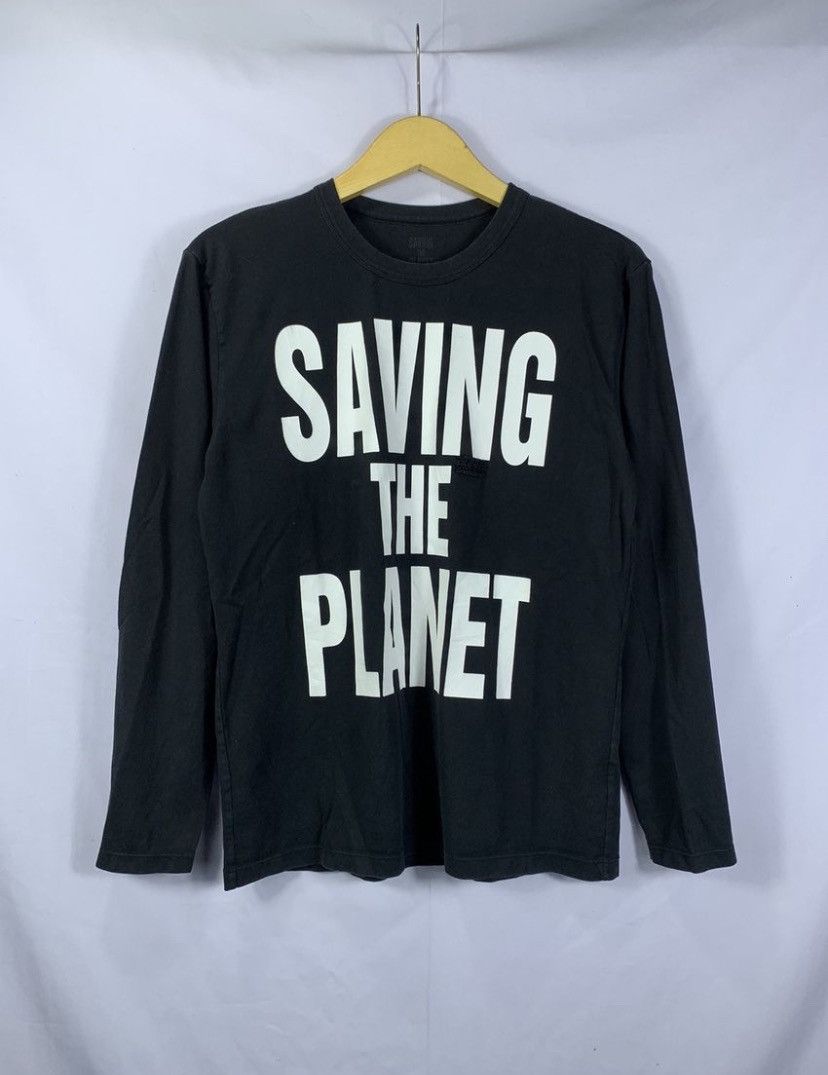 Hysteric Glamour Japanese Saving The Planet Punk Gothic Longsleeve Size US M / EU 48-50 / 2 - 1 Thumbnail