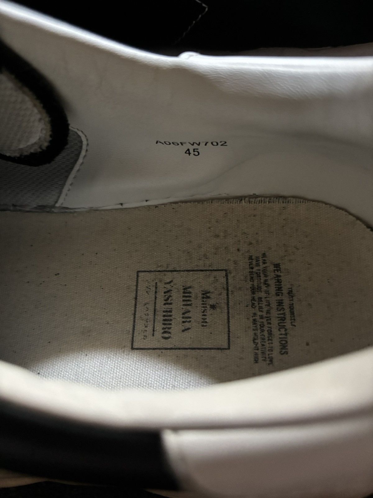 Maison MIHARA YASUHIRO Maison Mihara Yasuhiro Blakey OG Sole Leather Low Size US 12 / EU 45 - 12 Thumbnail